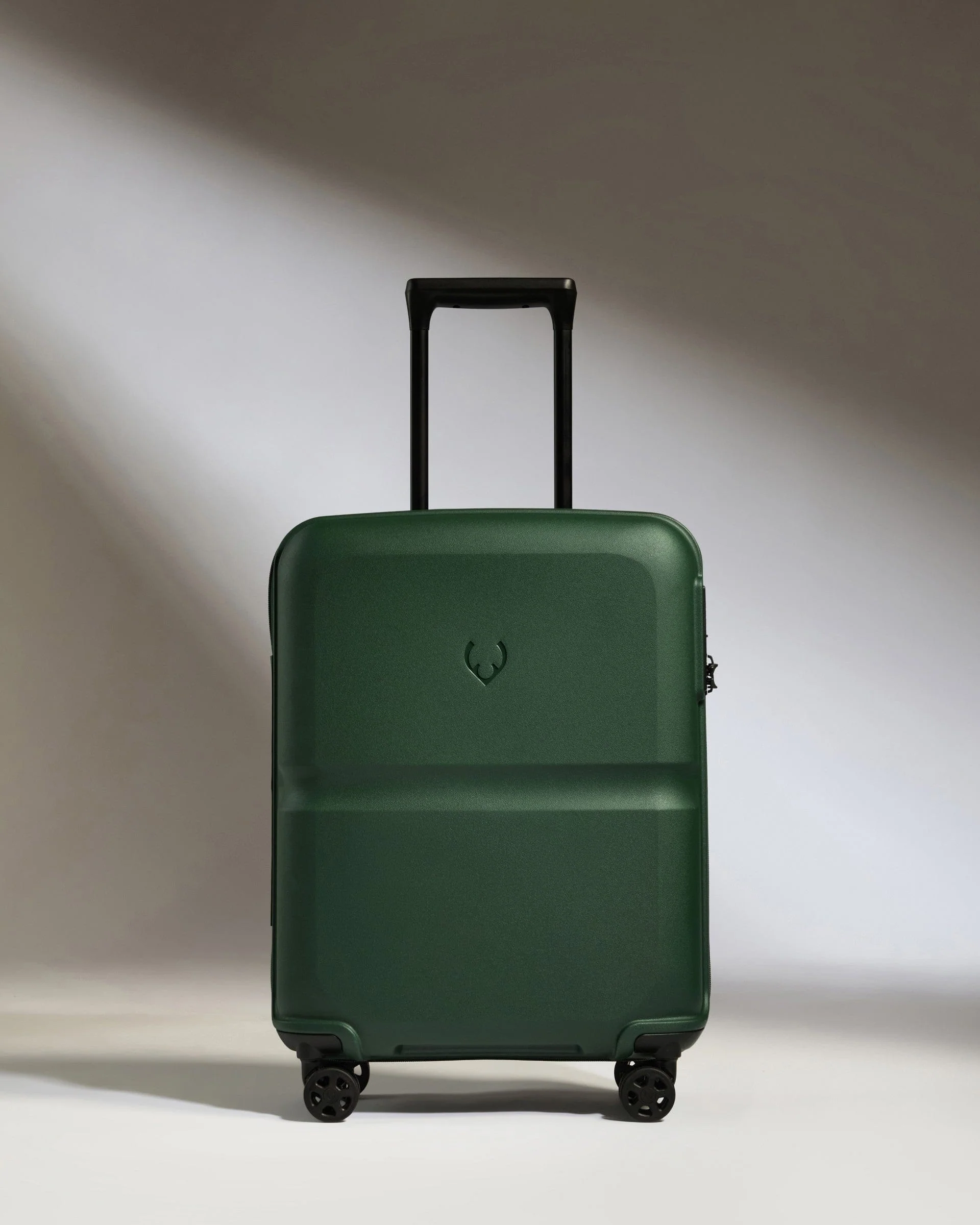 Cabin Suitcase in Antler Green - Single Stripe - Image 2