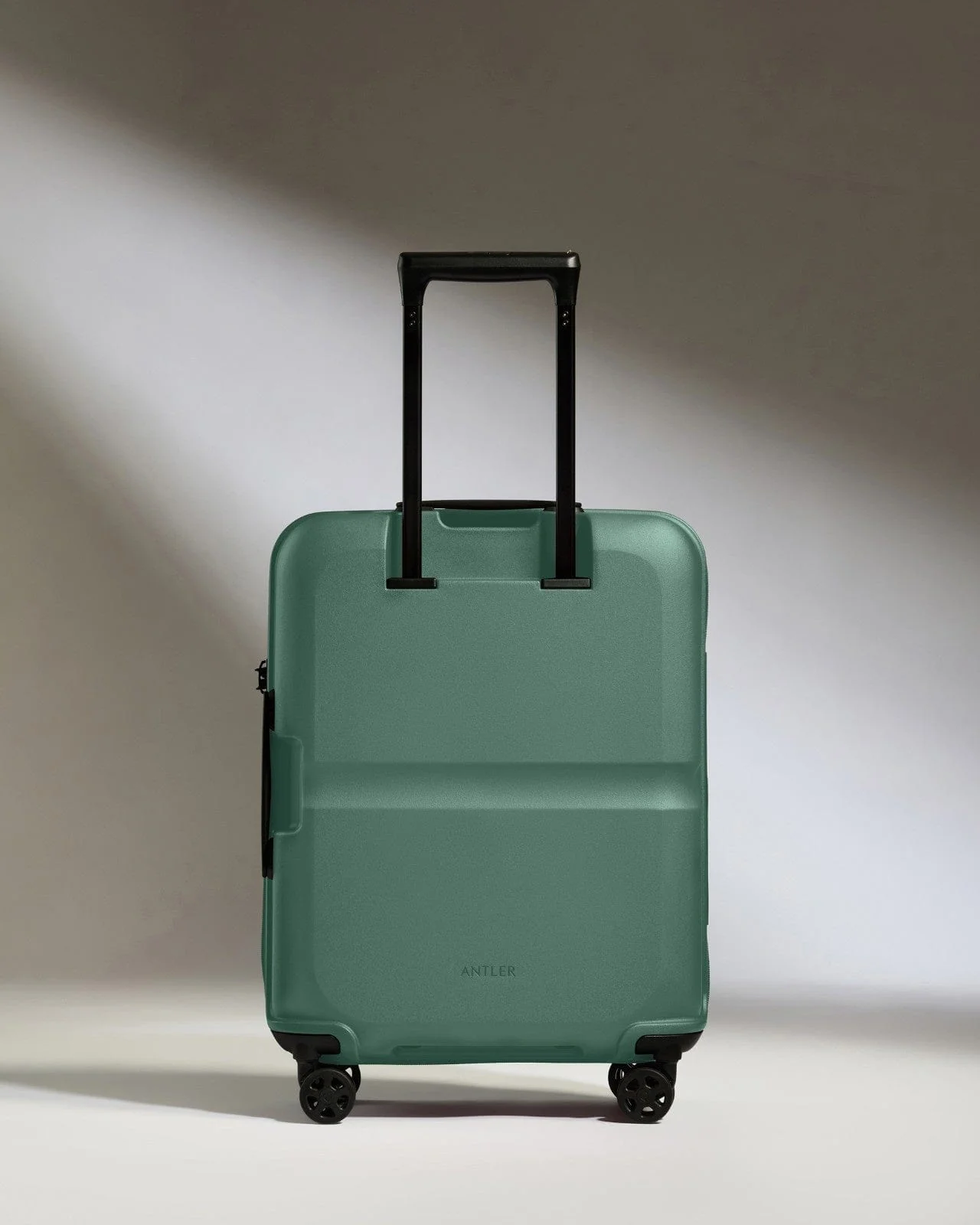 Cabin Suitcase in Seagrass Green - Single Stripe - Image 6
