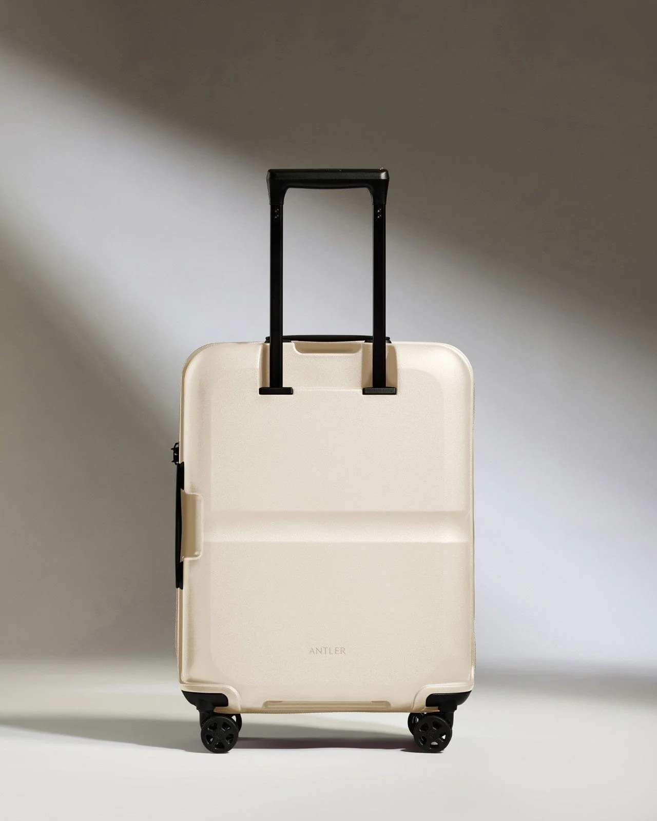 Cabin Suitcase in Warm Taupe - Single Stripe - Image 6