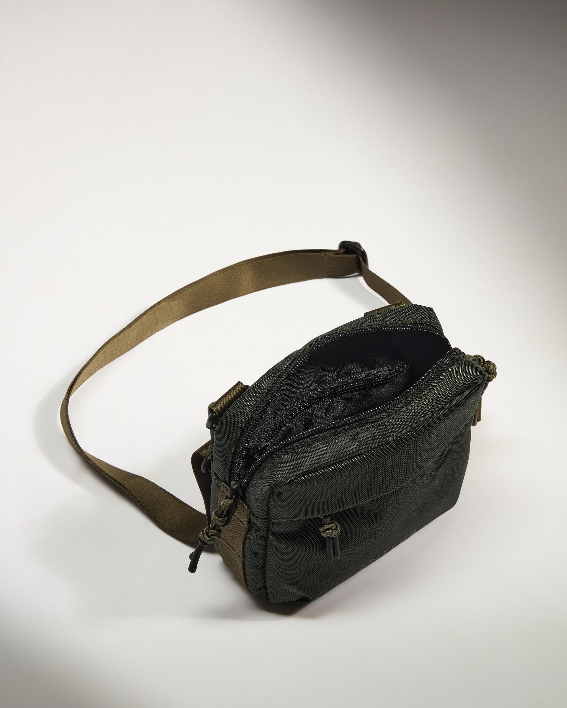 Discovery Crossbody Bag in Dark Forest Green - Image 3