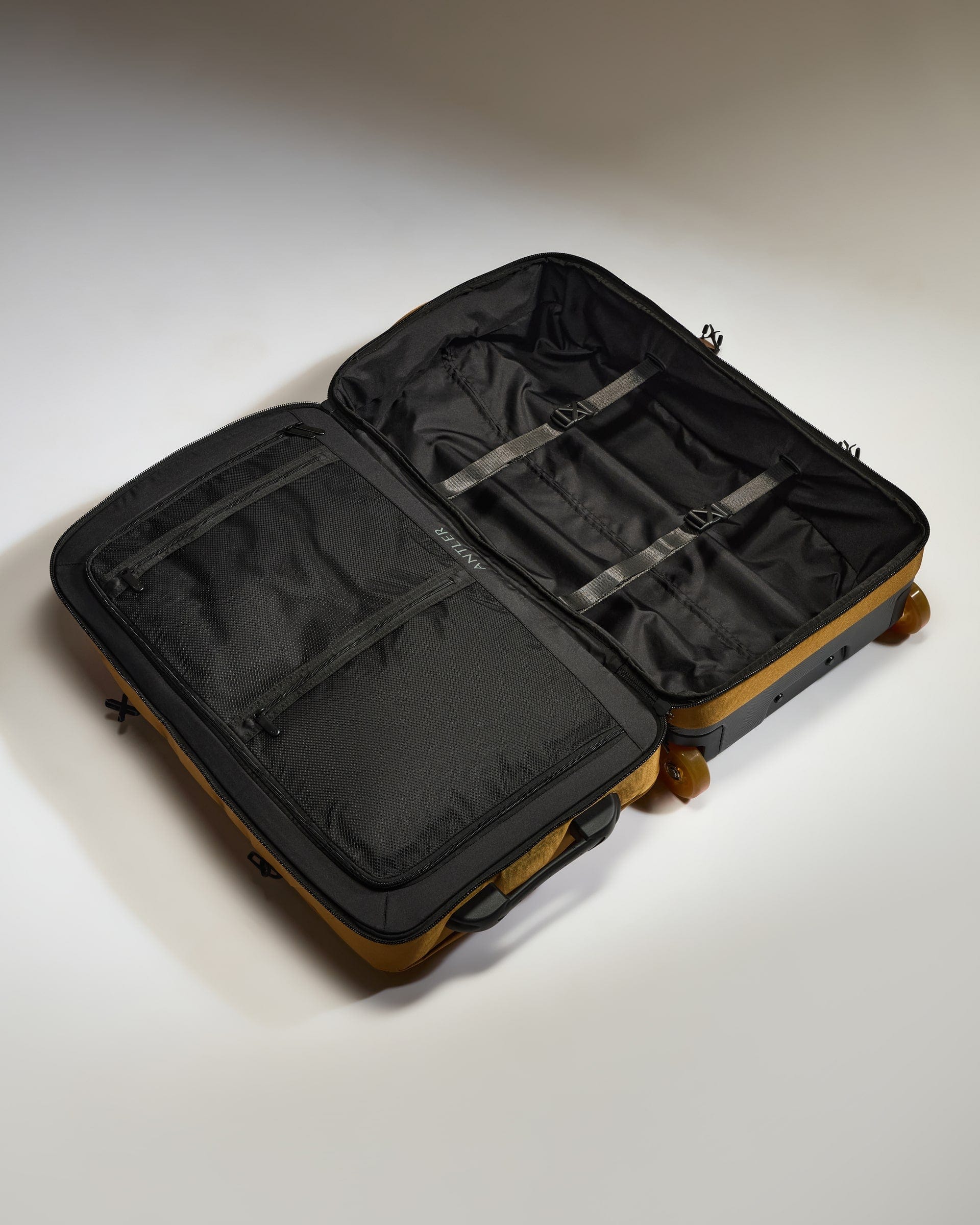 Discovery Wheeled Duffel in Mustard Yellow - Image 4