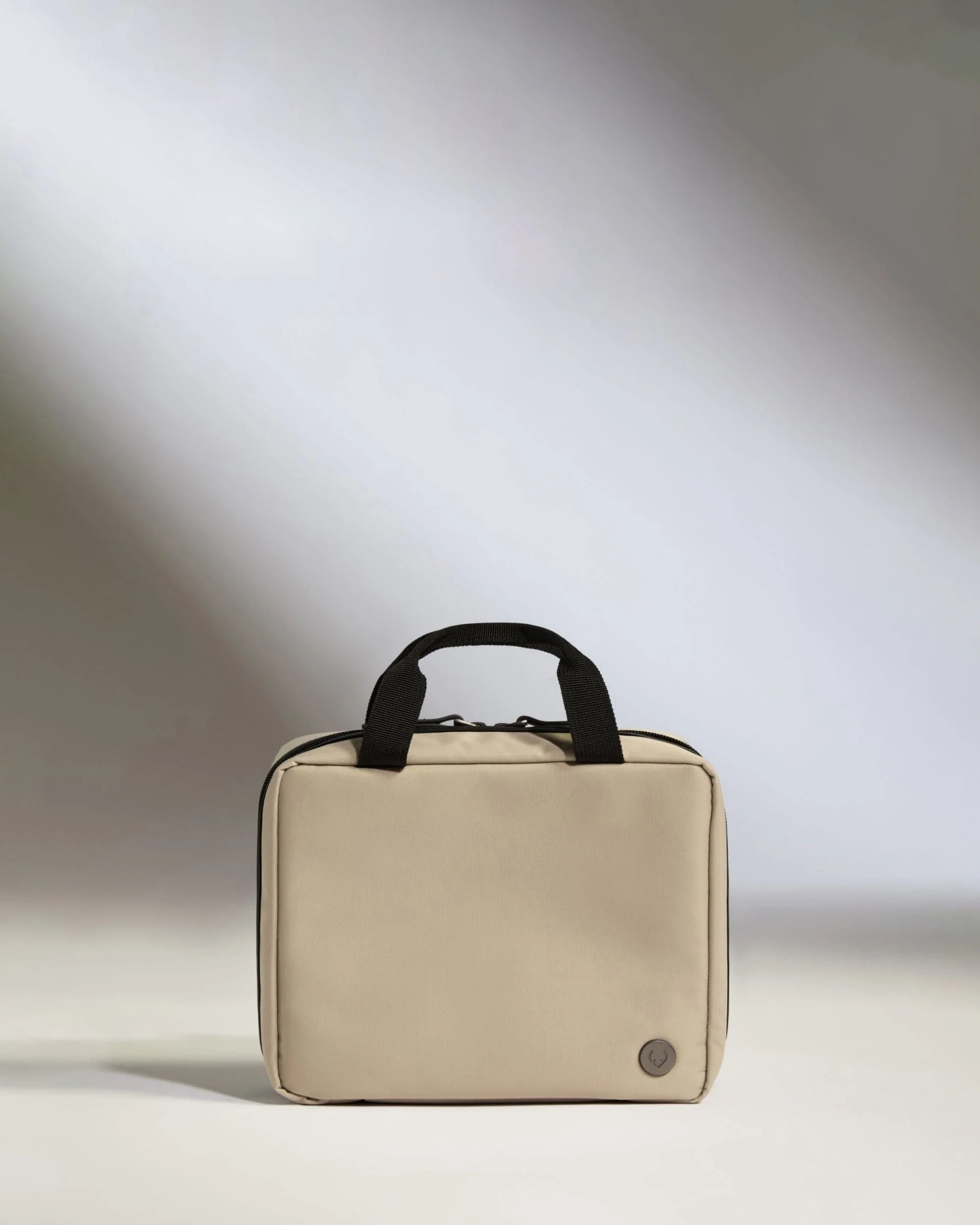Hanging Wash Bag in Taupe - Chelsea - Image 3
