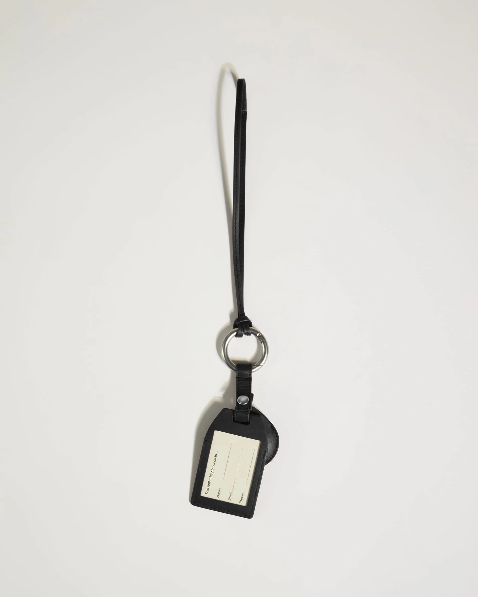 Heritage AirTag Holder & Luggage Tag in Black - Image 4