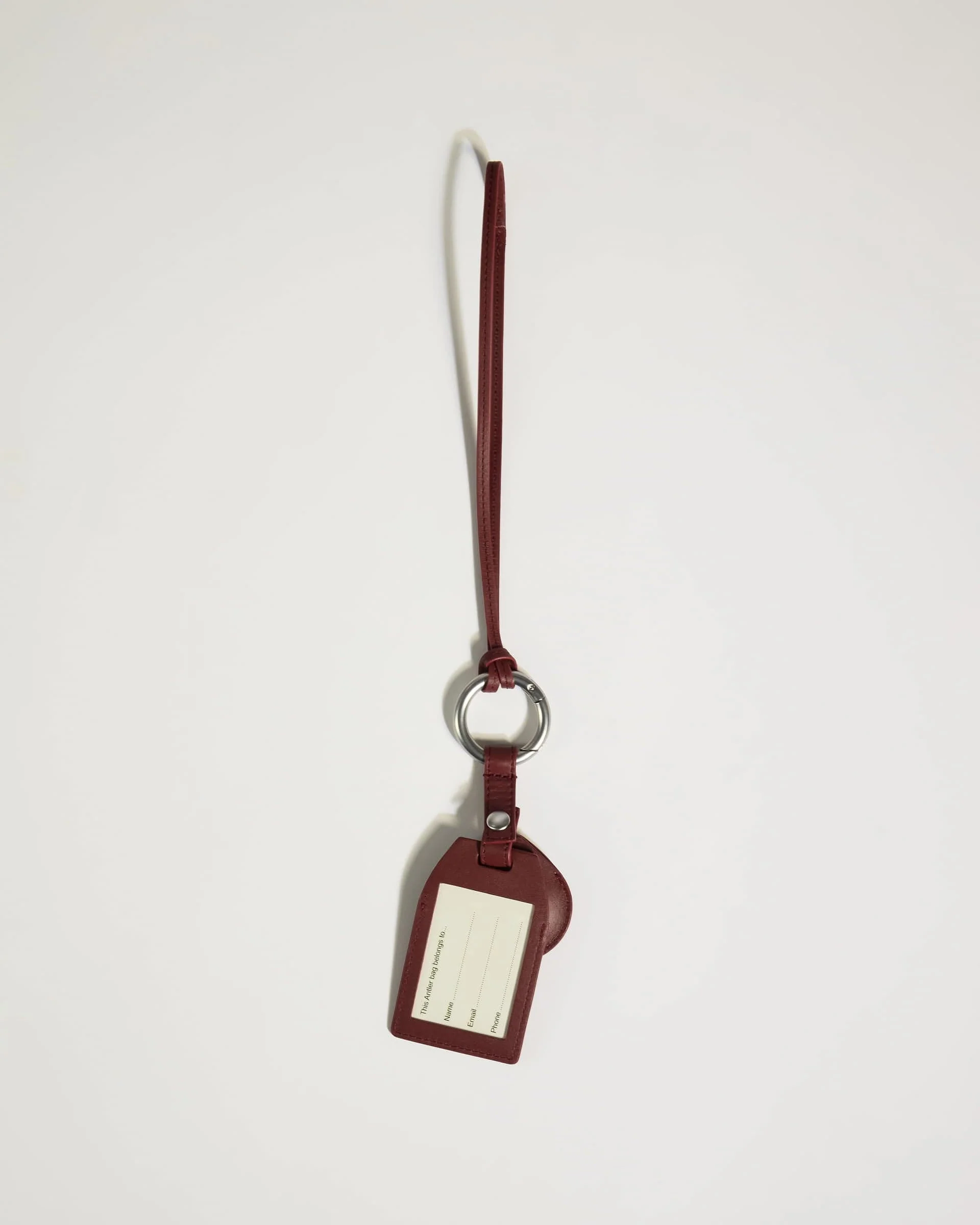 Heritage AirTag Holder & Luggage Tag in Cedar - Image 4