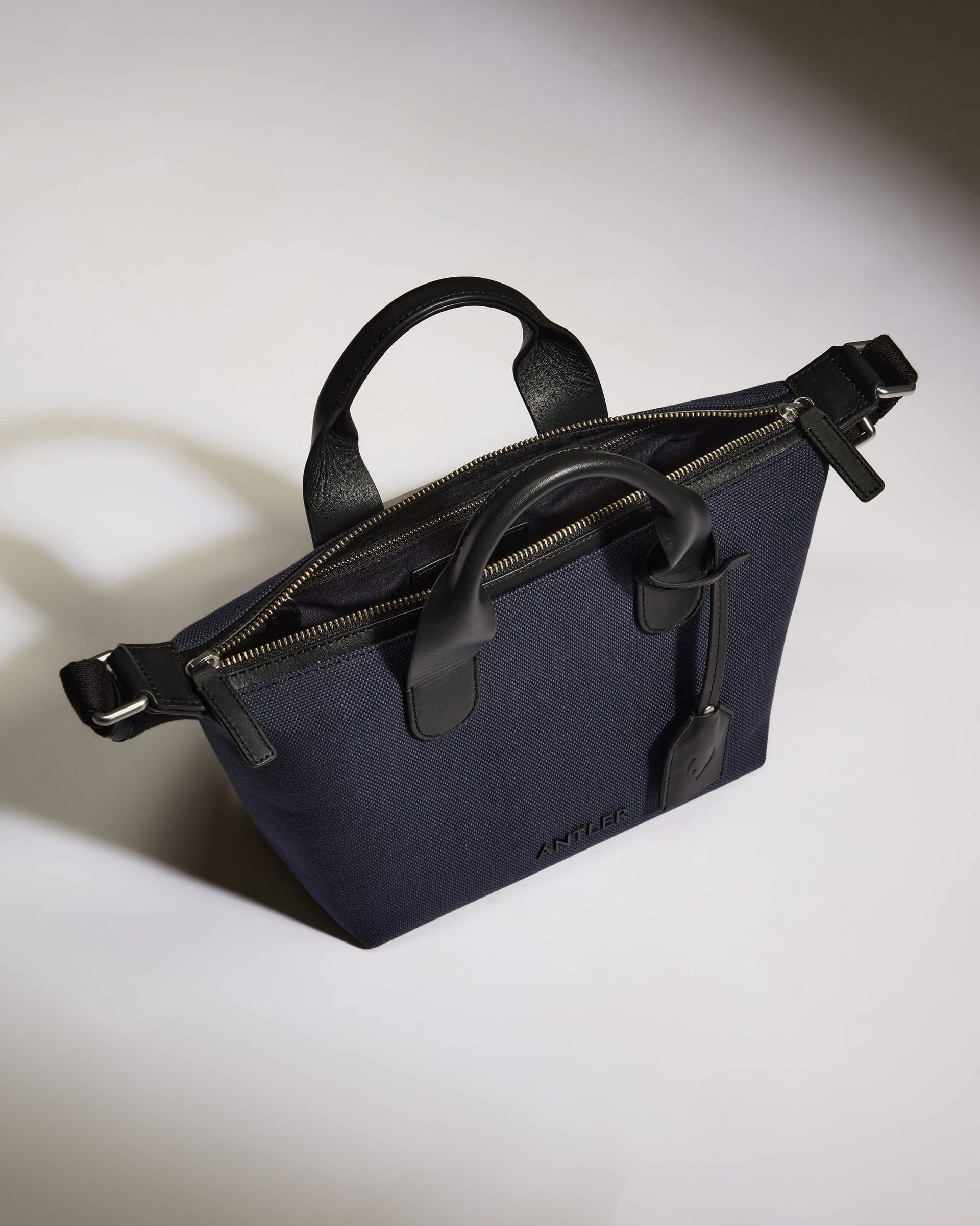 Heritage Mini Crossbody in Navy - Image 3
