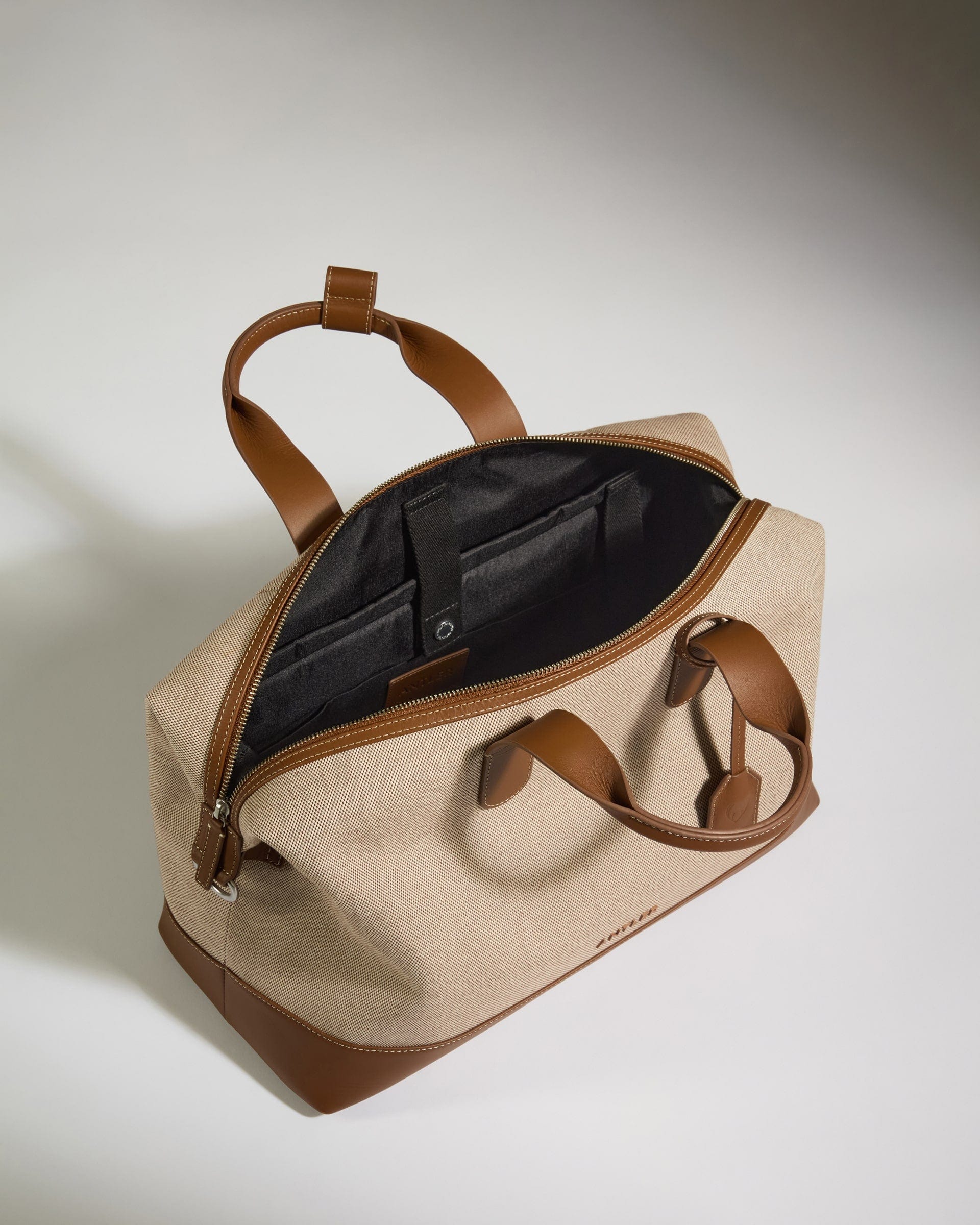 Heritage Overnight Bag in Natural - Image 3