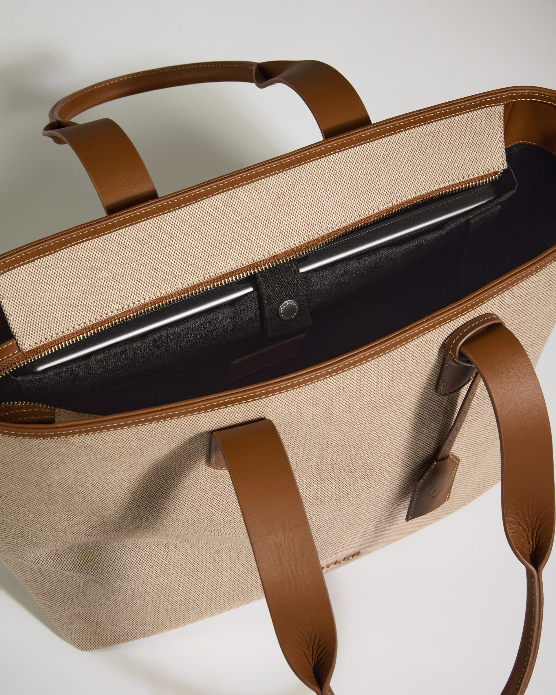 Heritage Tote Bag in Natural - Image 4