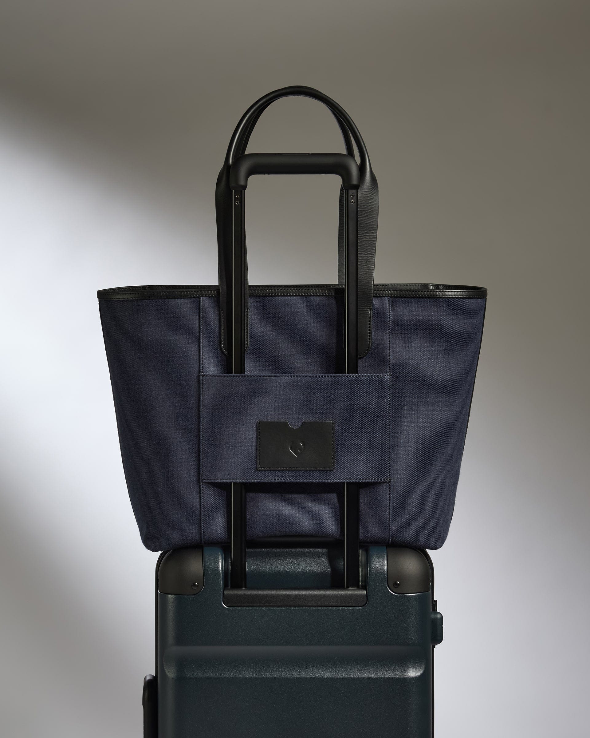 Heritage Tote Bag in Navy - Image 6