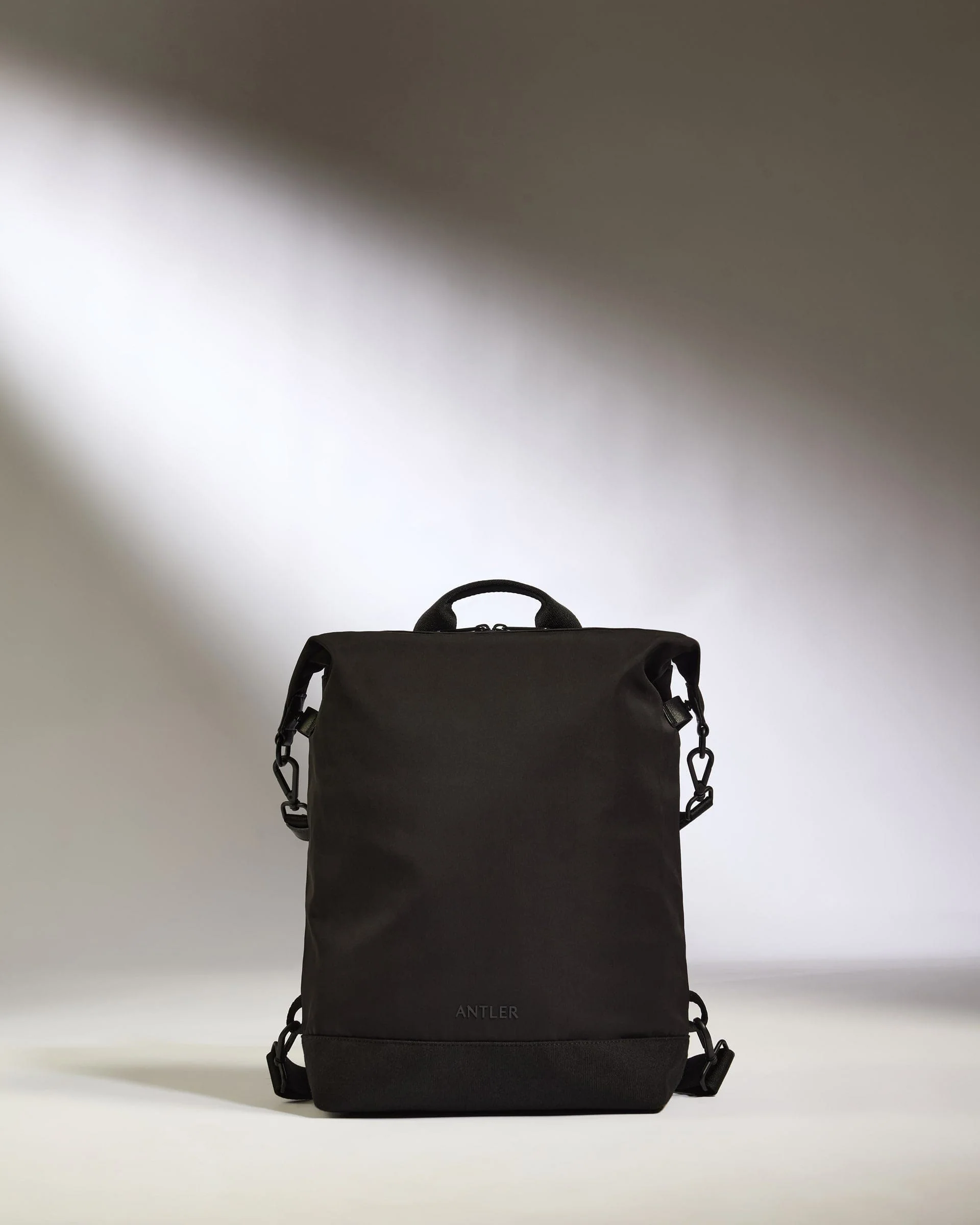 Icon 2-in-1 Tote Backpack in Black - Image 7
