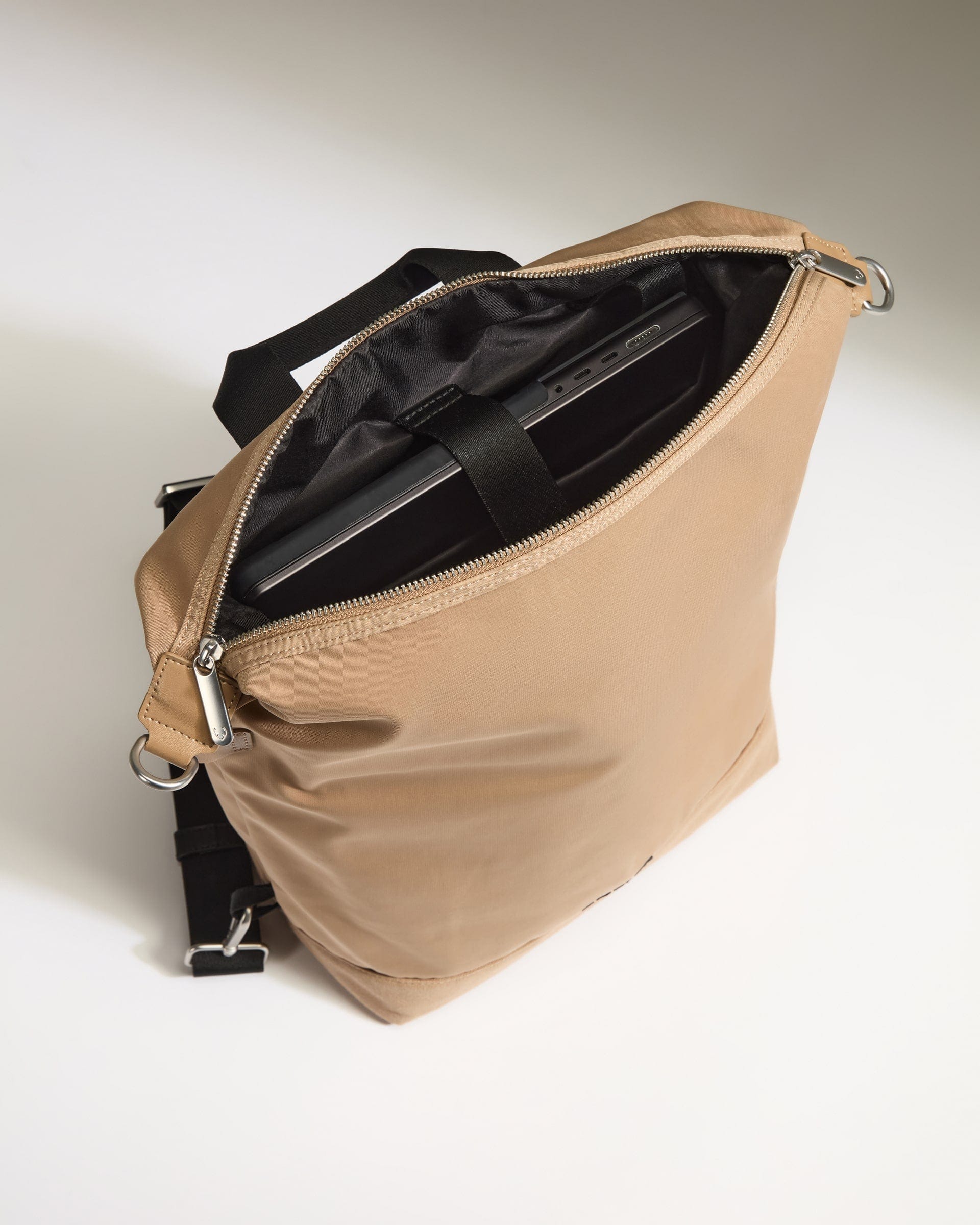 Icon 2-in-1 Tote Backpack in Sand - Image 4