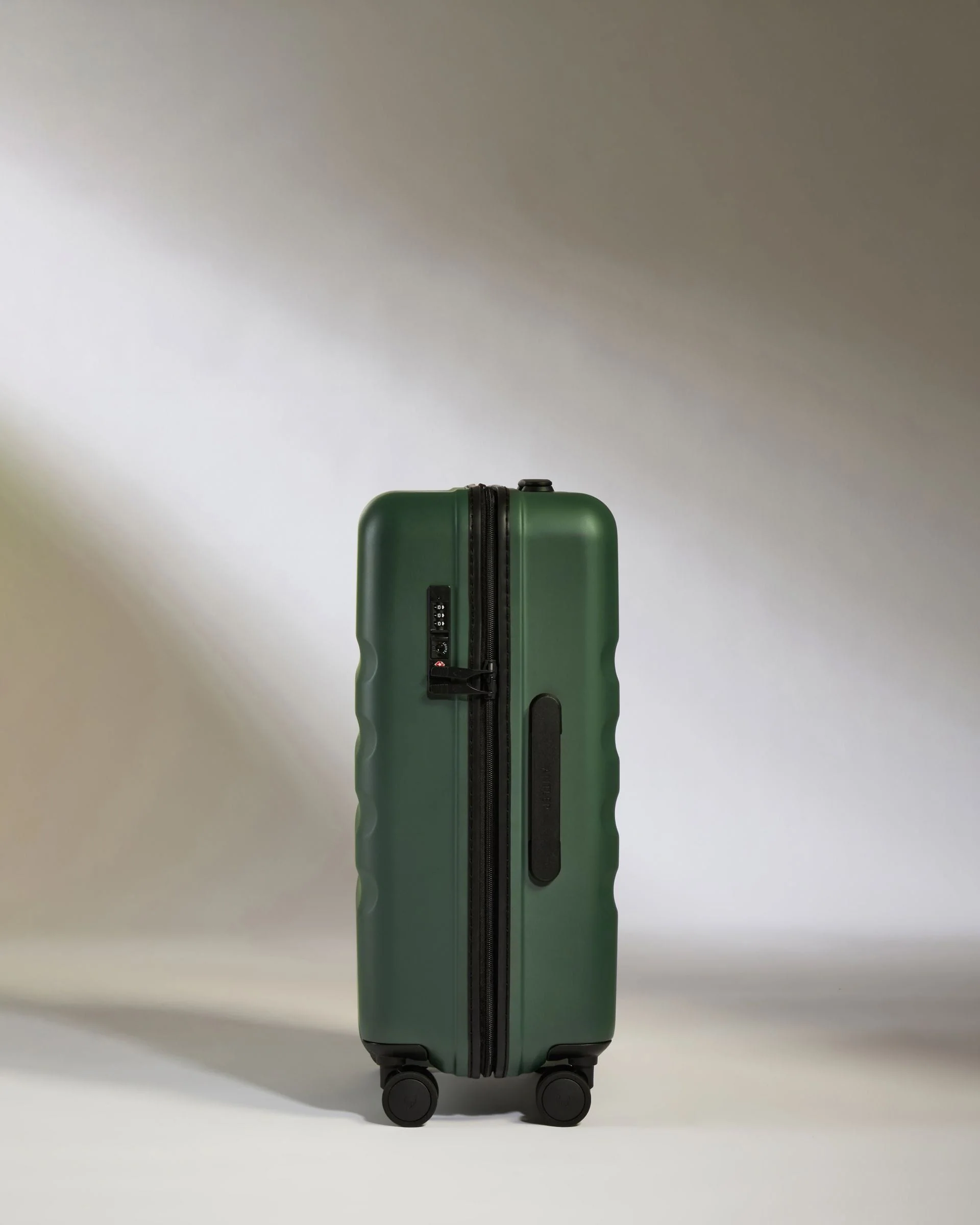 Large Cabin Suitcase in Antler Green - Icon Stripe - Image 4