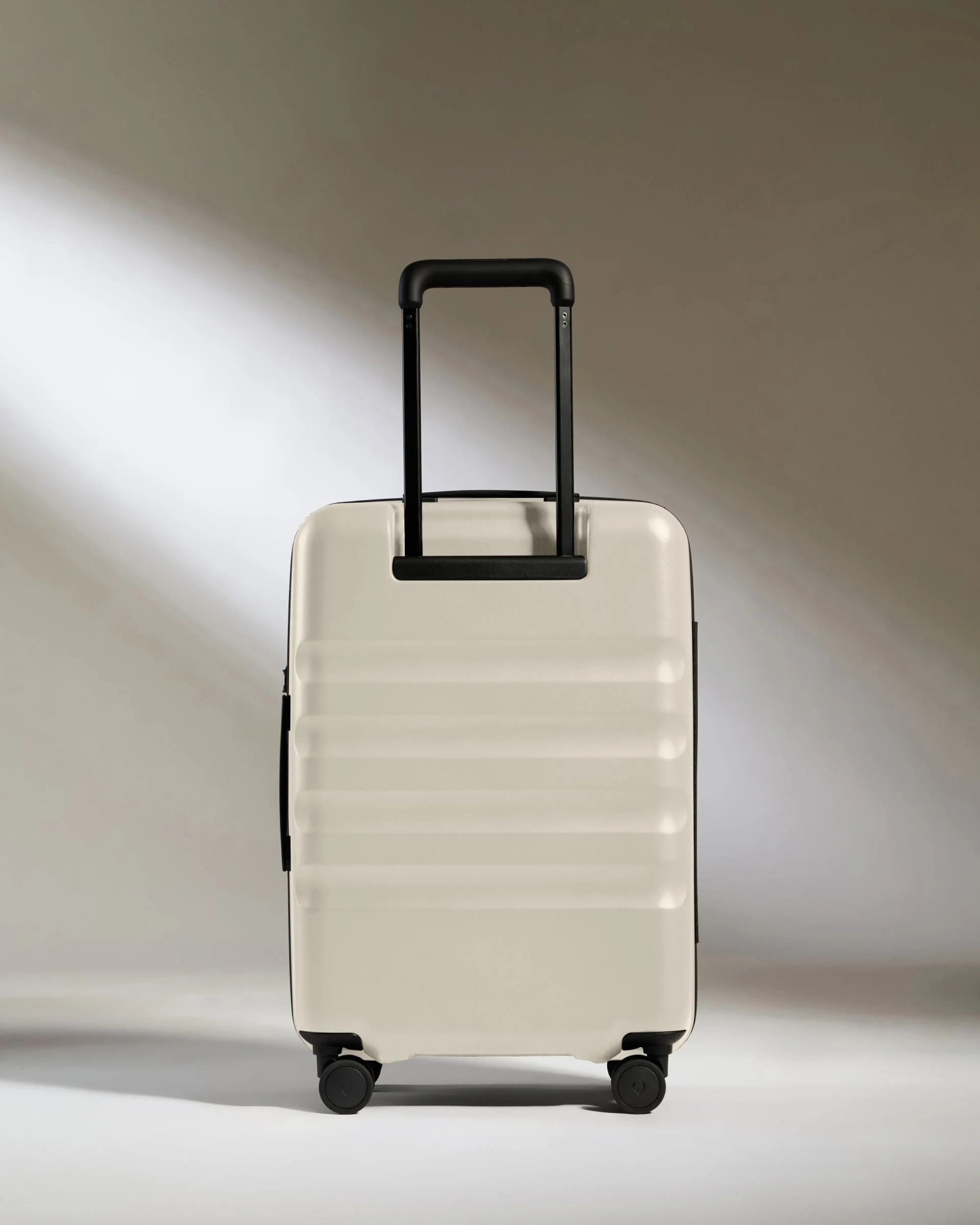 Large Cabin Suitcase in Taupe - Icon Stripe - Image 6