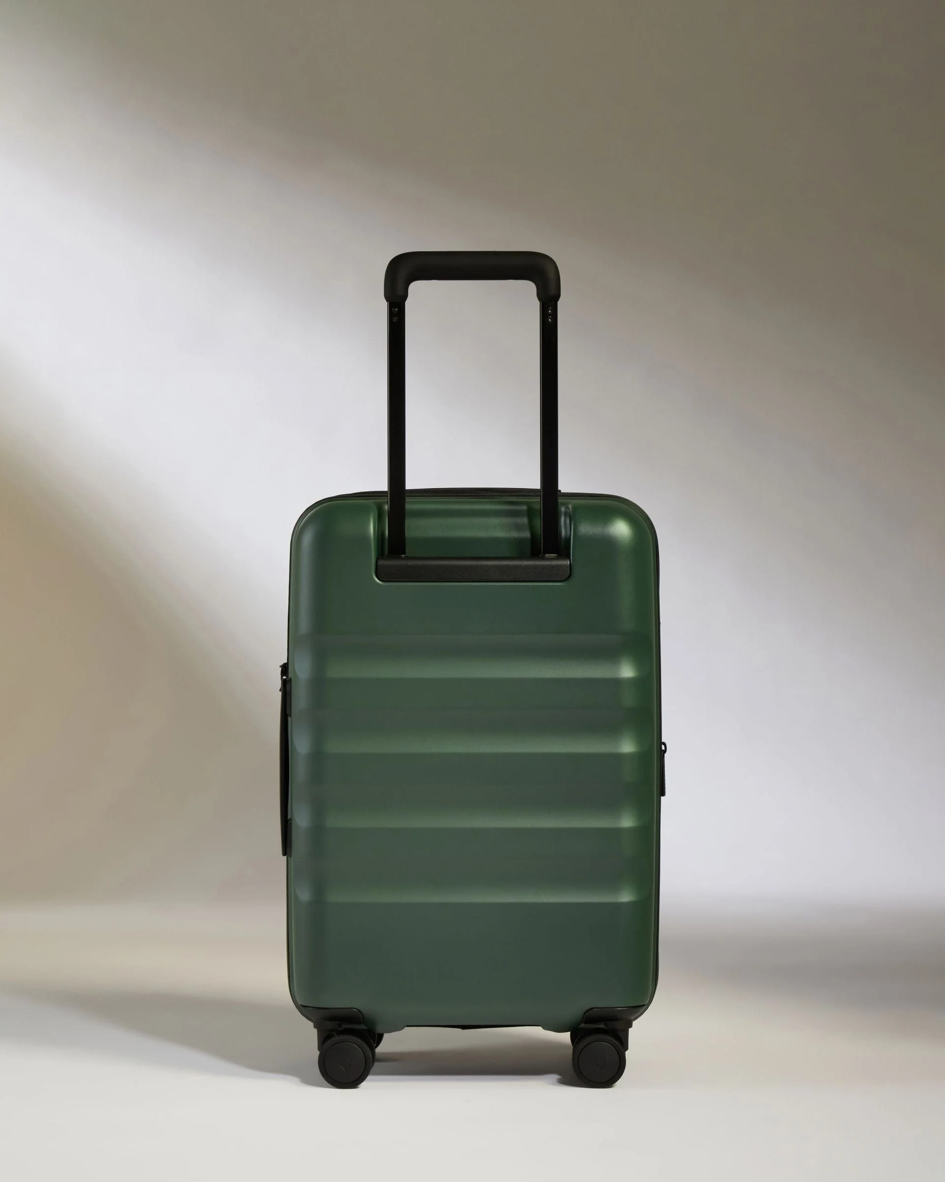 Expandable Cabin Suitcase in Antler Green - Icon Stripe - Image 6