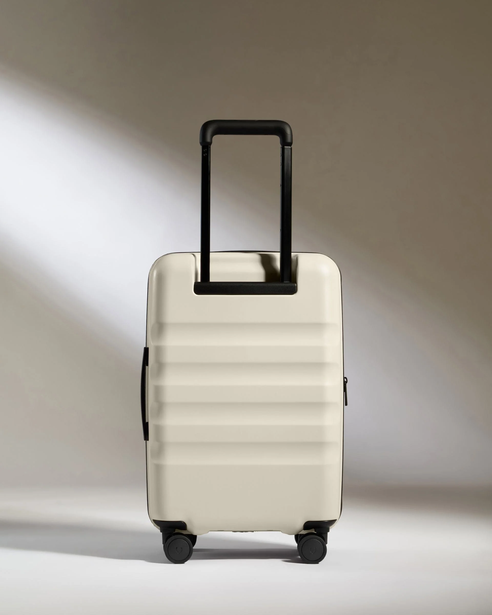Expandable Cabin Suitcase in Taupe - Icon Stripe - Image 6