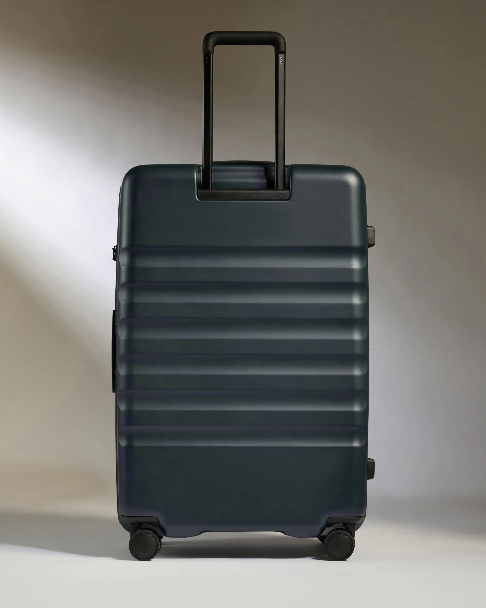 Large Suitcase in Indigo Blue - Icon Stripe - Image 6