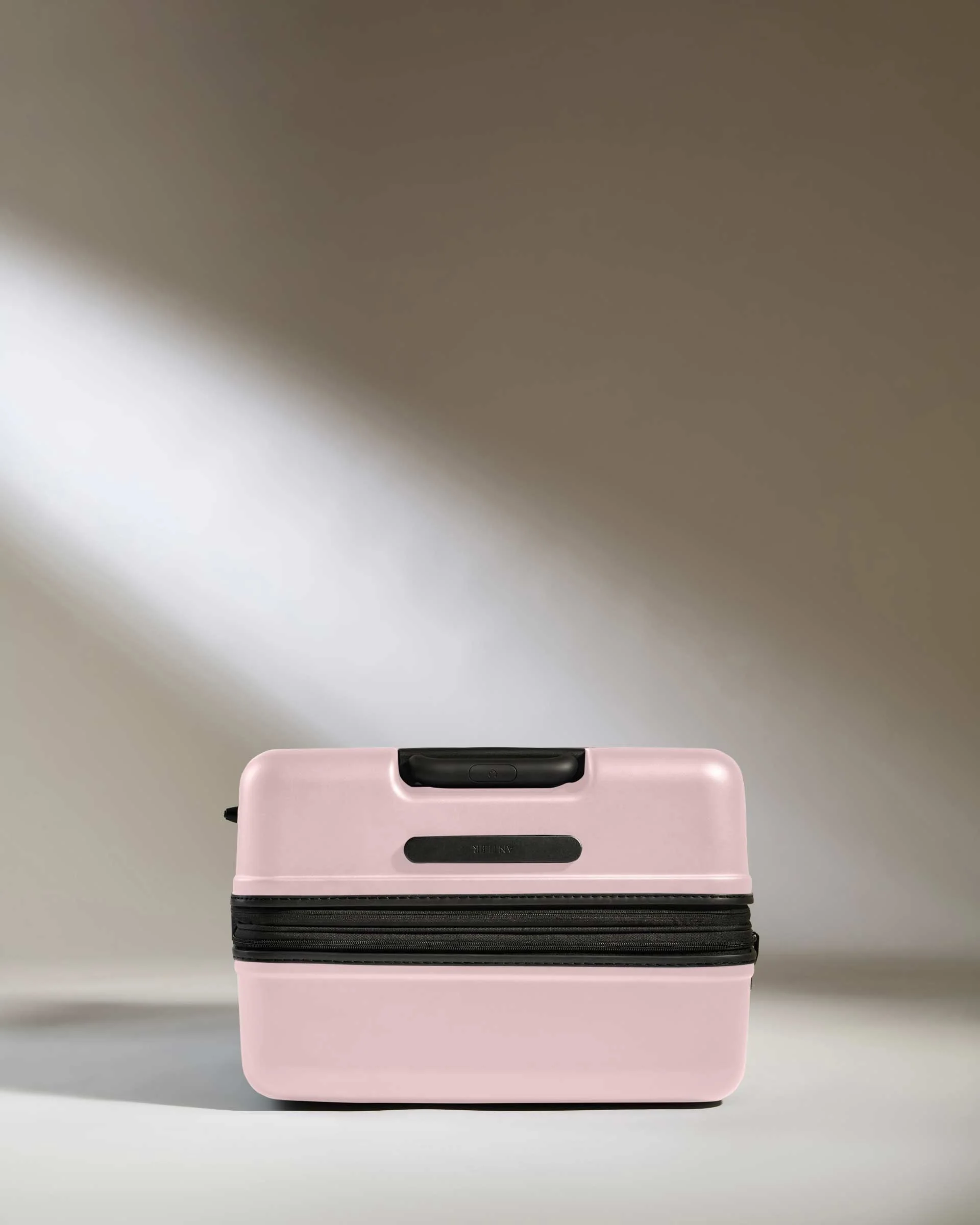 Large Suitcase in Moorland Pink - Icon Stripe - Image 5