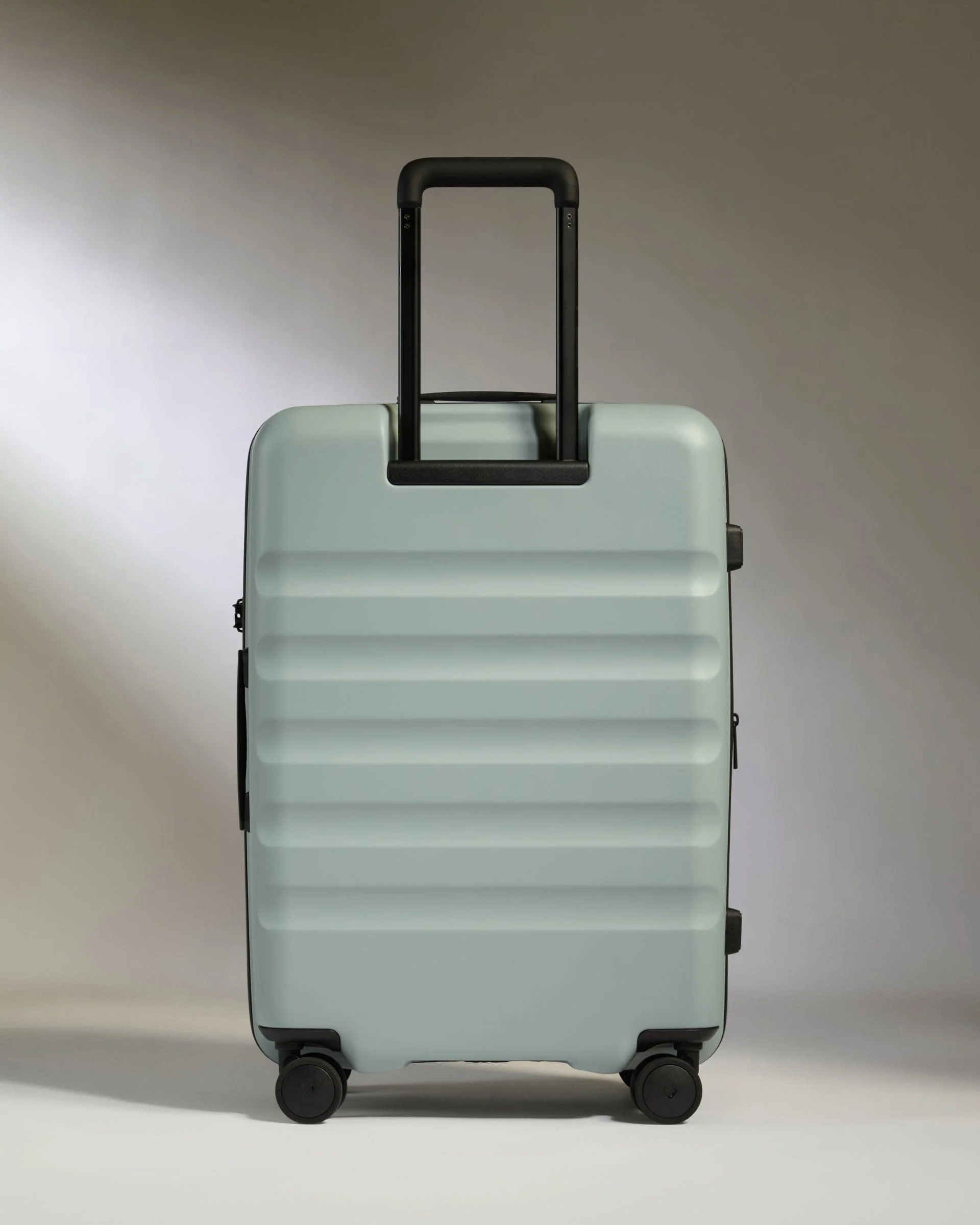 Medium Suitcase in Mist Blue - Icon Stripe - Image 6