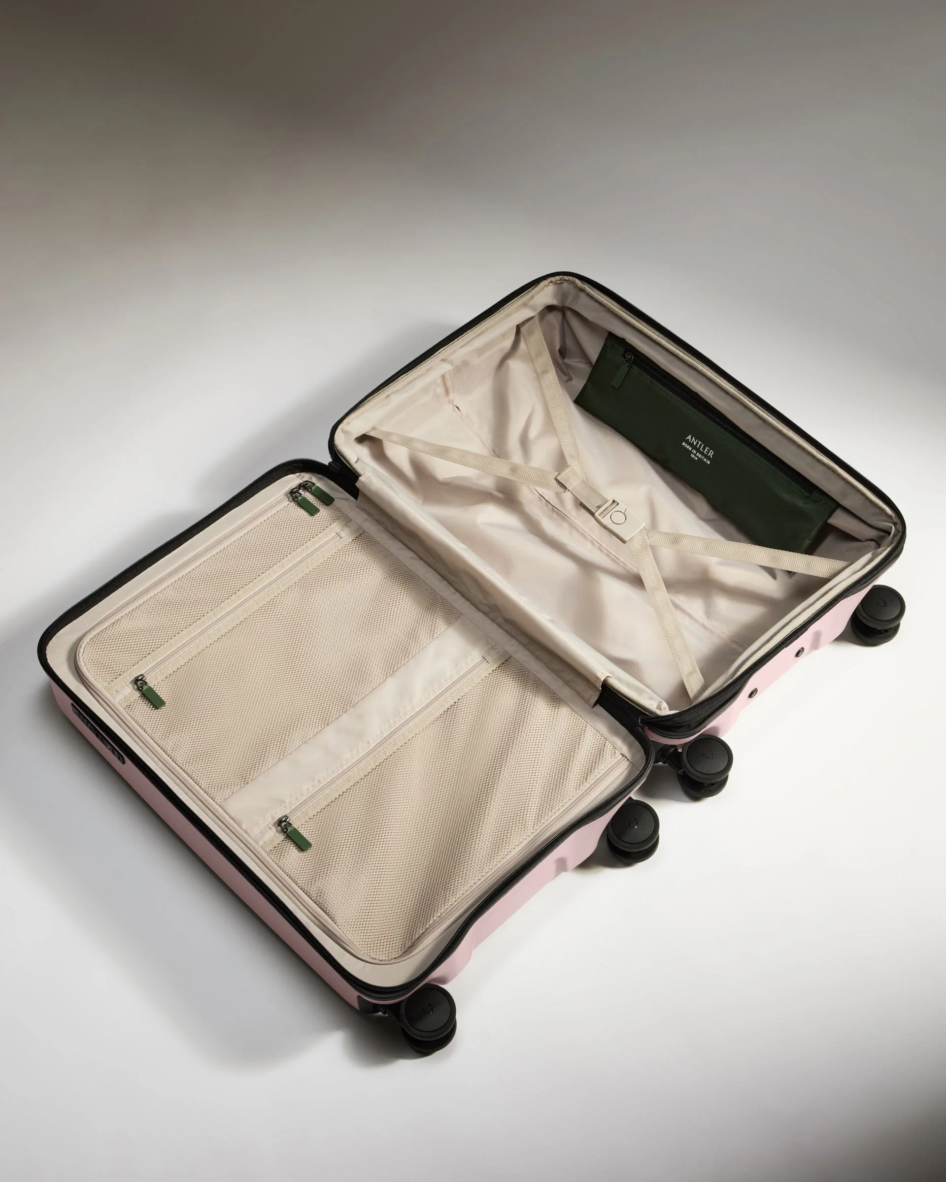 Suitcase Set in Moorland Pink - Icon Stripe - Image 6