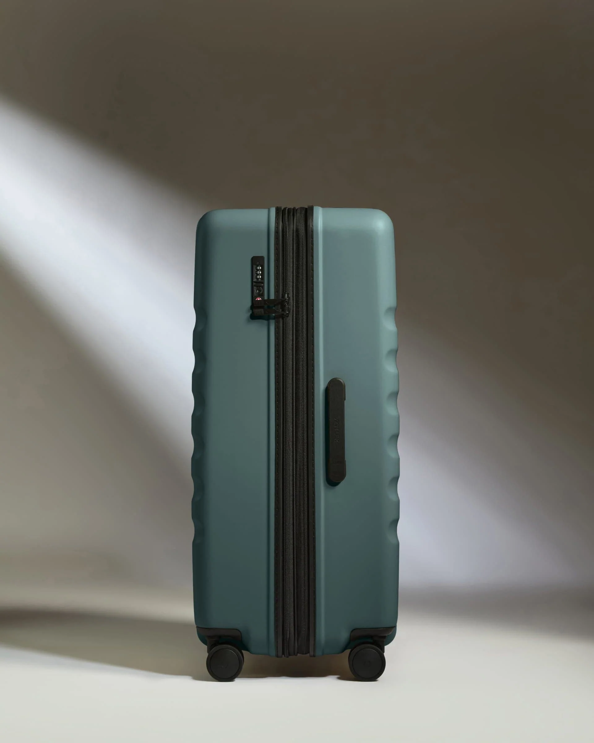 Large Suitcase in Glade Blue - Icon Stripe - Image 3