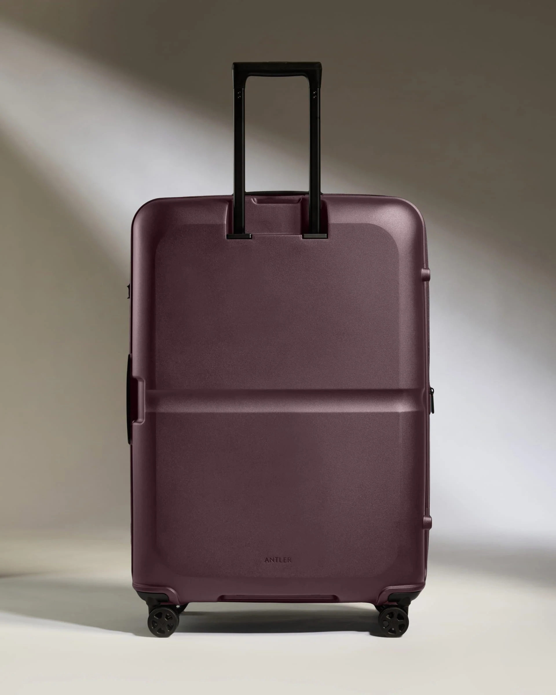 Large Suitcase in Lagoon Purple - Single Stripe - Image 5