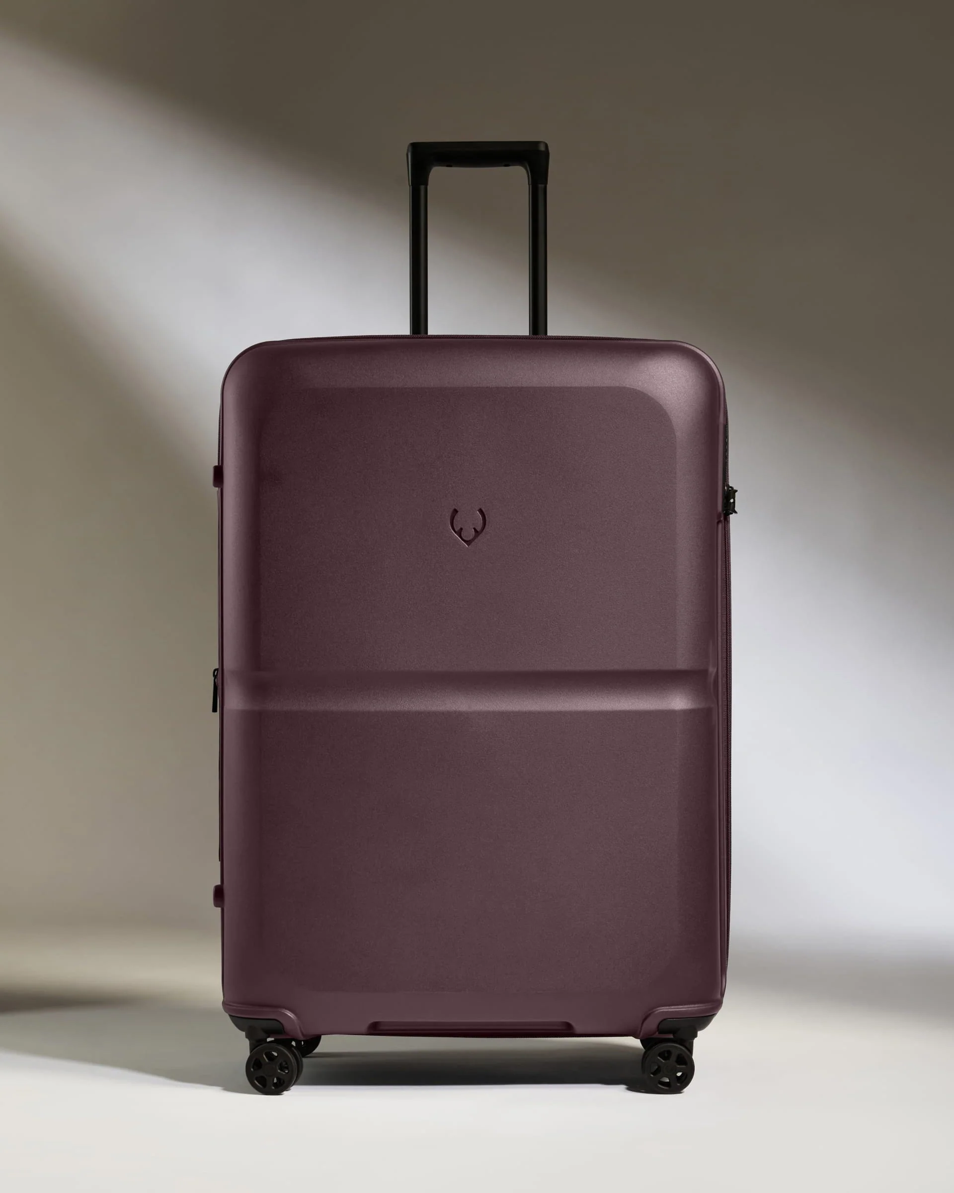 Large Suitcase in Lagoon Purple - Single Stripe - Image 6