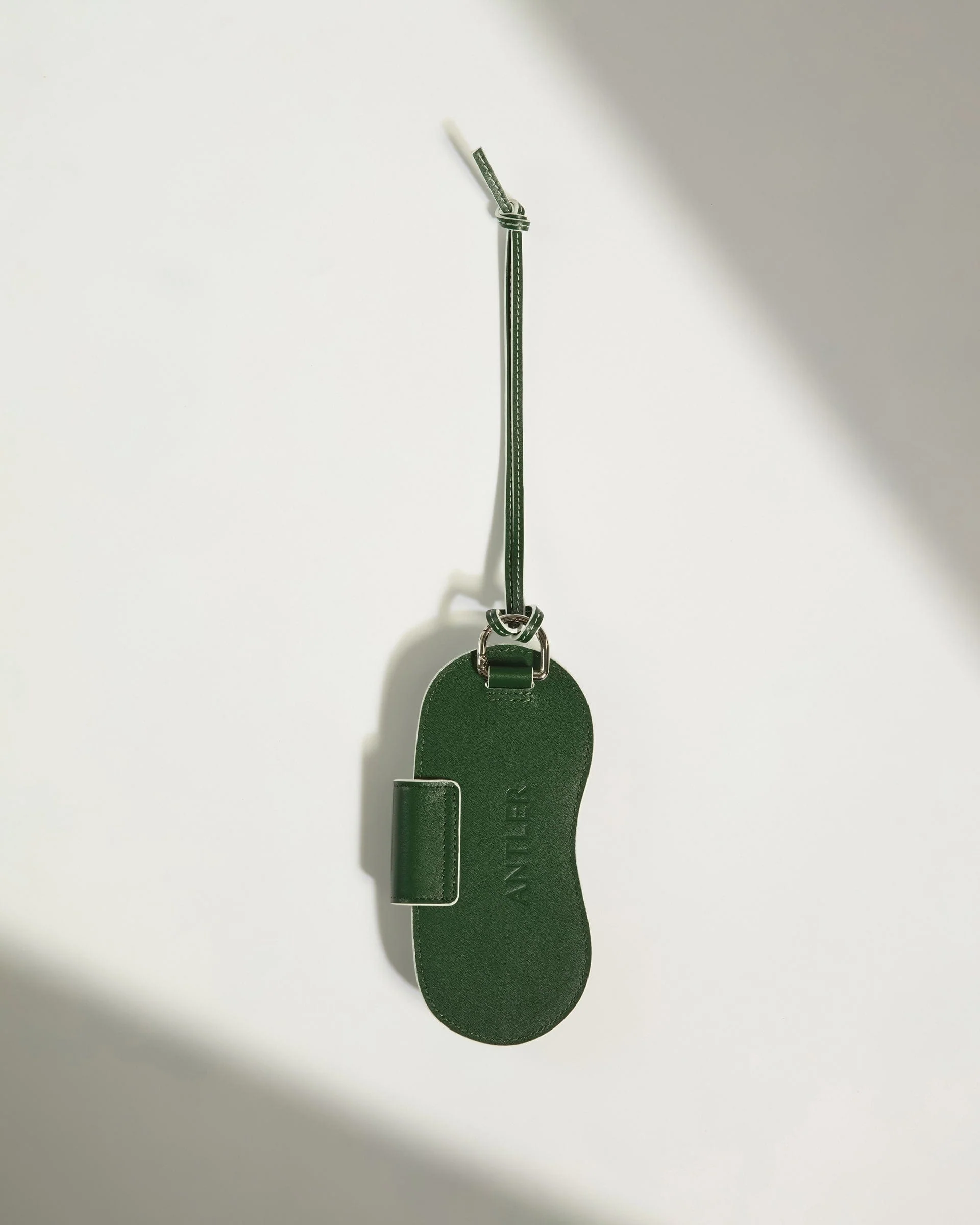 Leather Sunglasses Case in Antler Green - Summer Capsule - Image 3