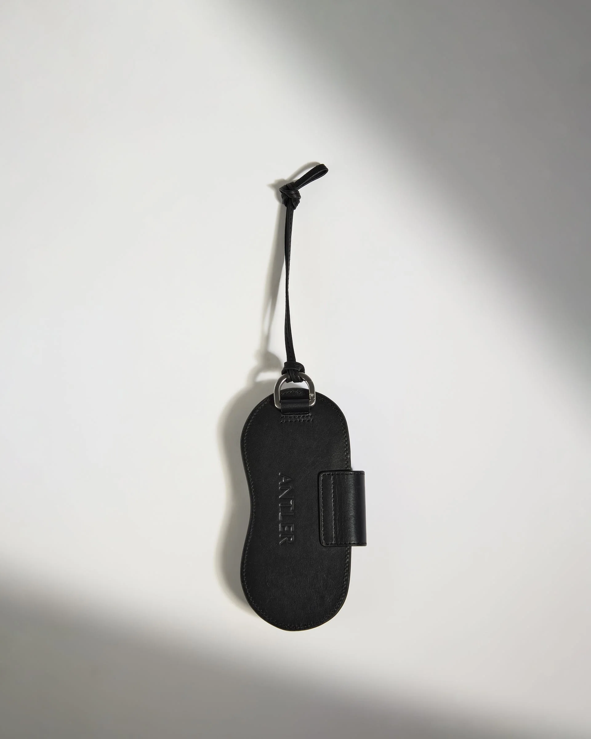 Leather Sunglasses Case in Black- Summer Capsule - Image 4