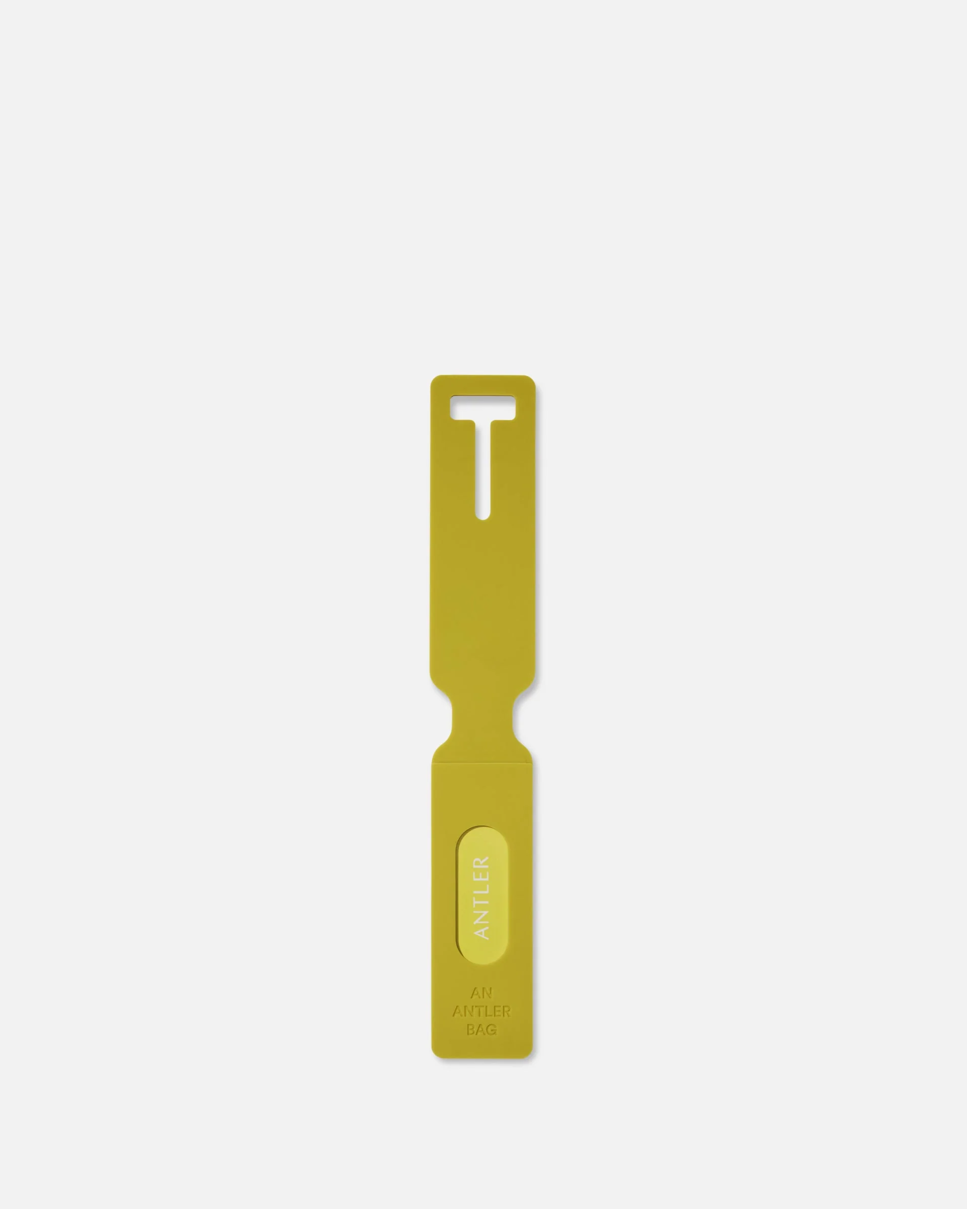 Luggage Tag in Gorse Yellow - Image 4