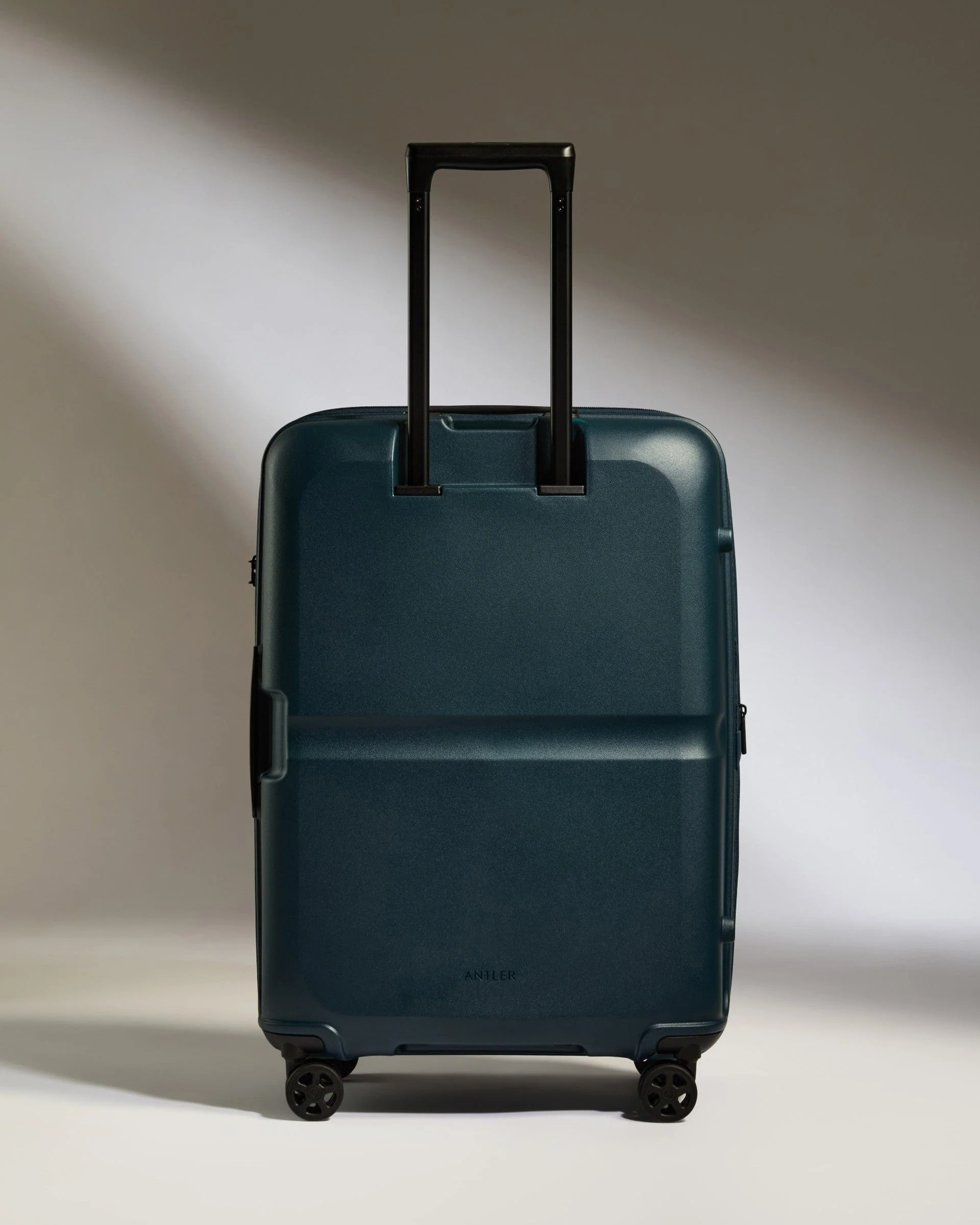 Medium Suitcase in Indigo Blue - Single Stripe - Image 7
