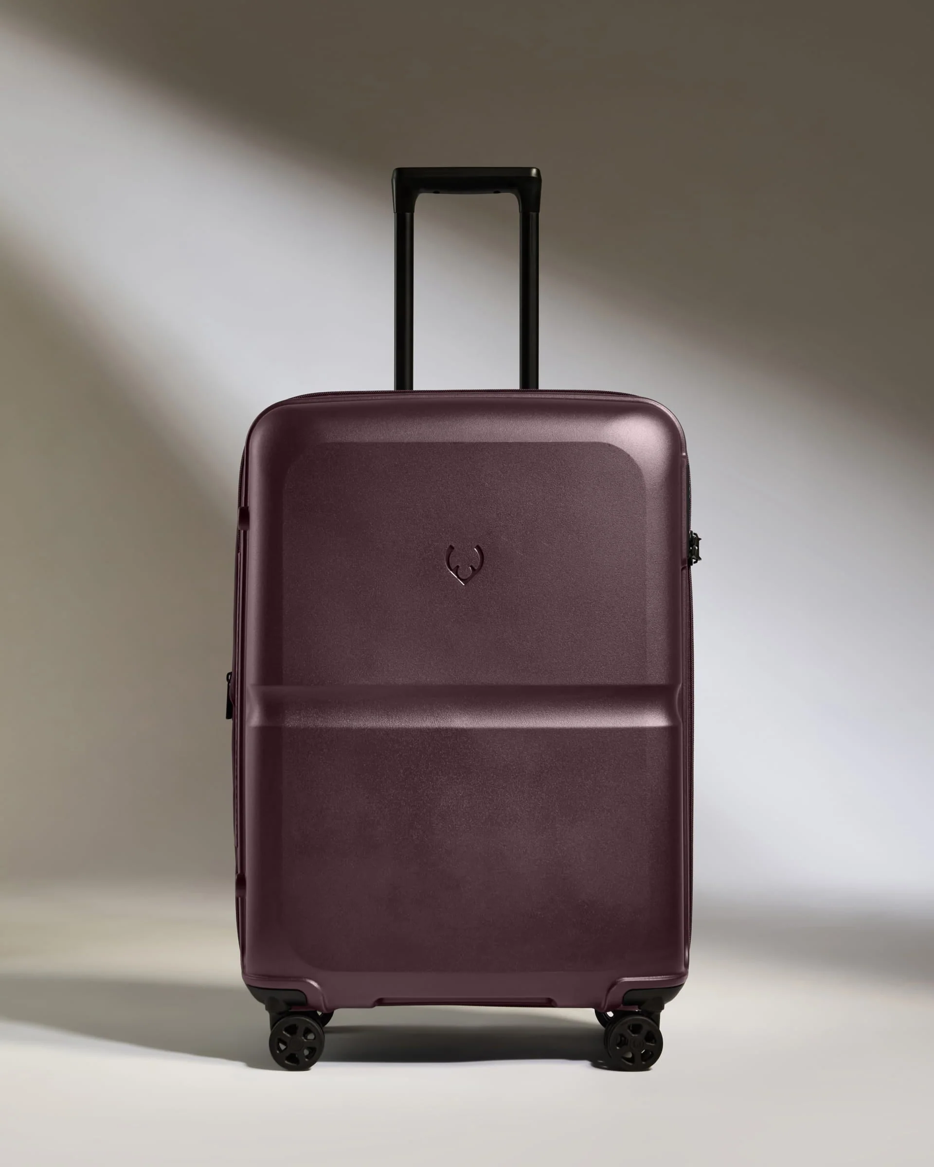 Medium Suitcase in Lagoon Purple - Single Stripe - Image 6