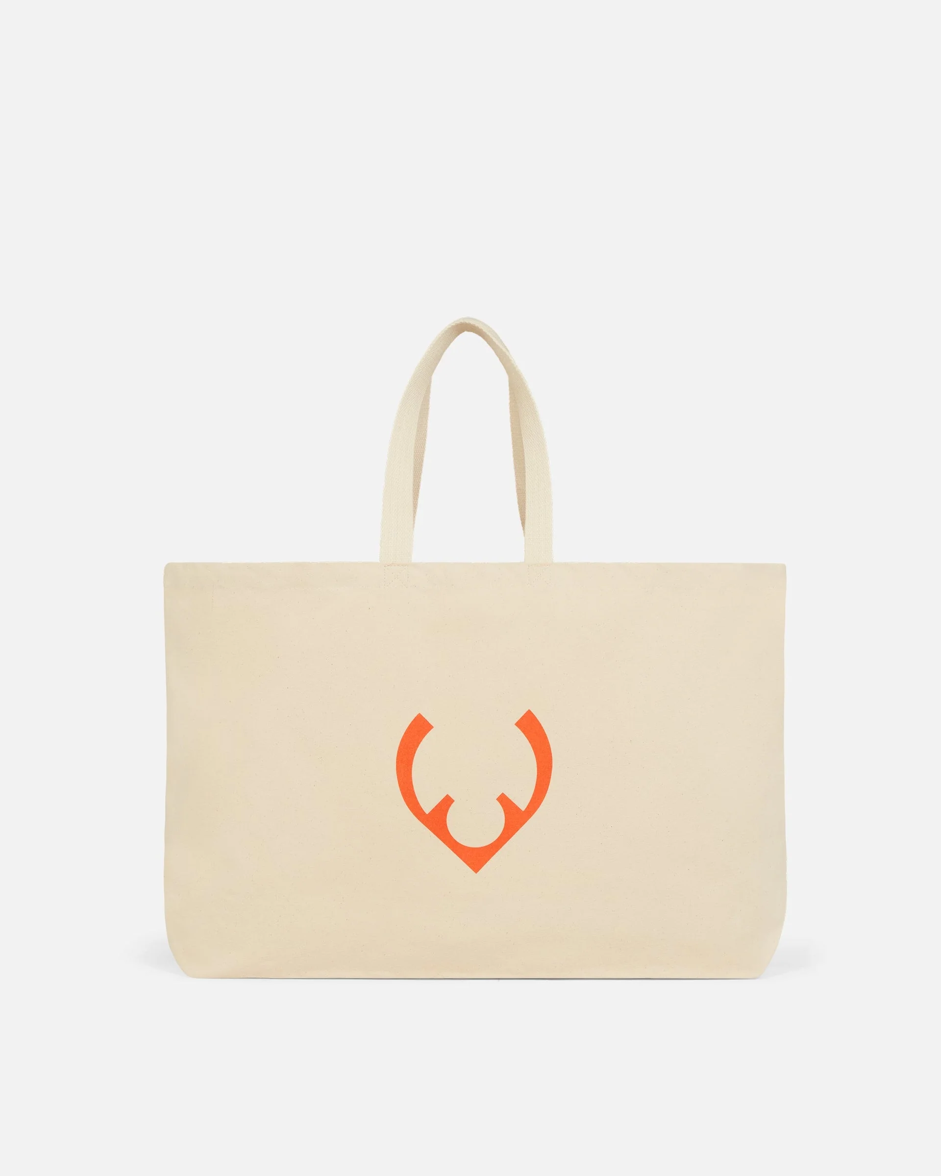Oversized Tote Bag in Natural - Image 4