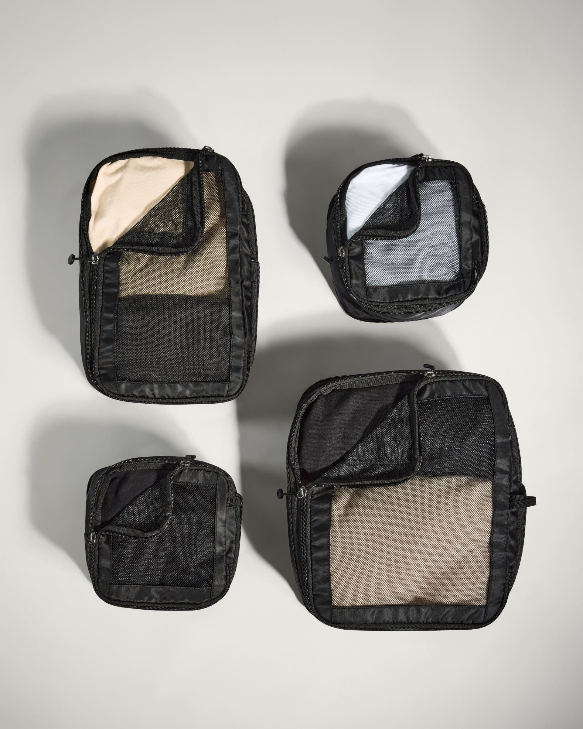 Packing Cubes in Black - Set of 4 - Image 2