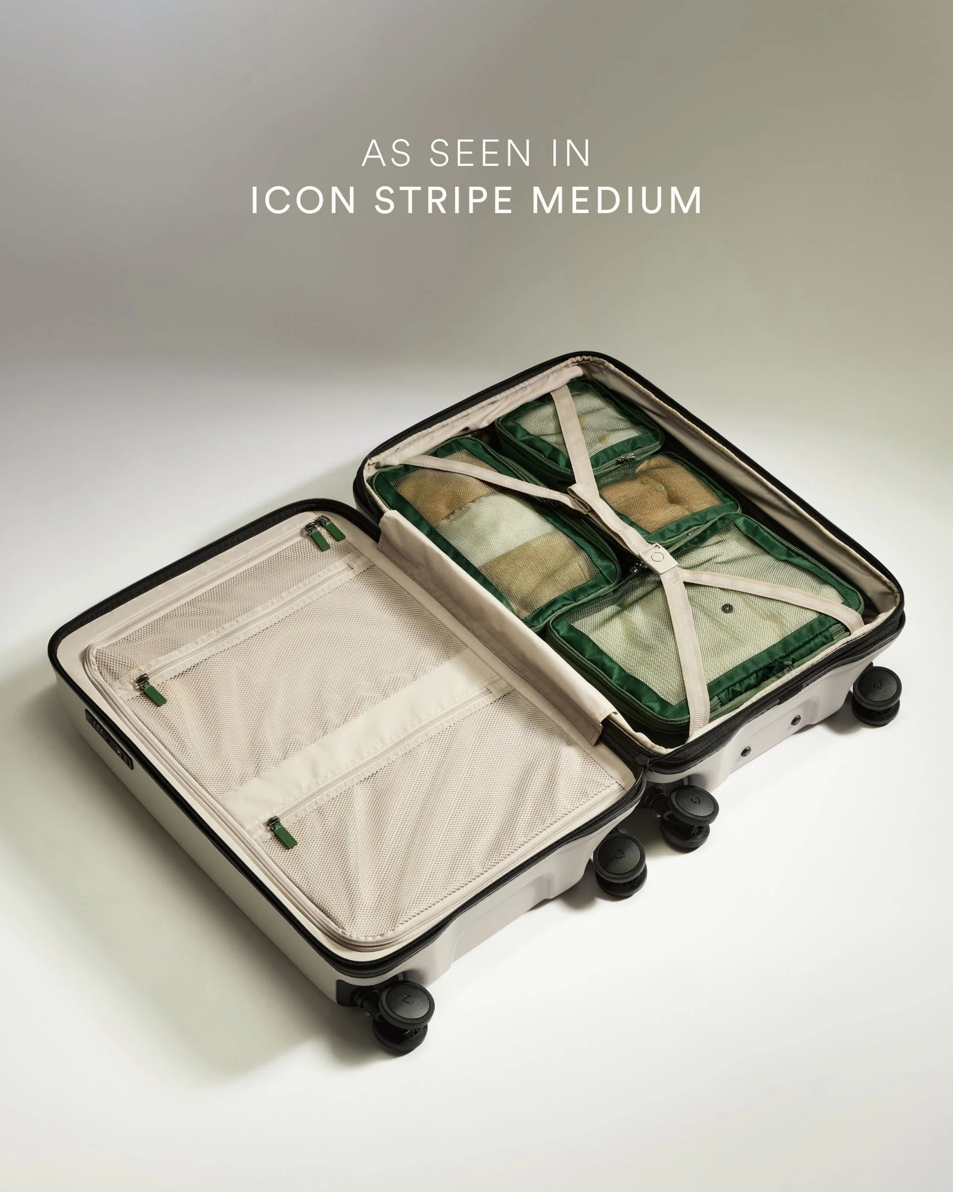 Packing Cubes in Green - Set of 4 - Image 3