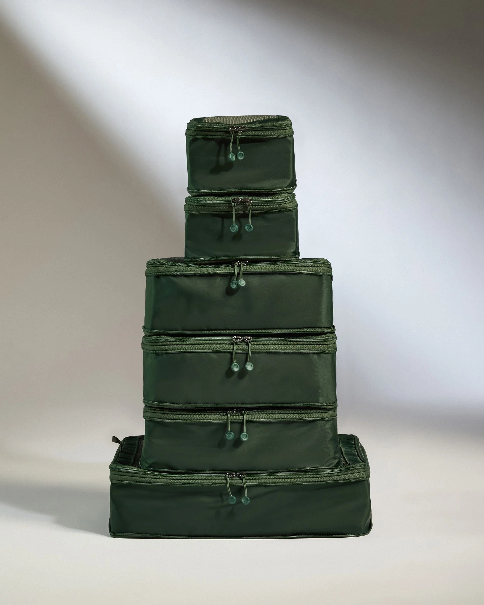 Packing Cubes in Green - Set of 6 - Image 4