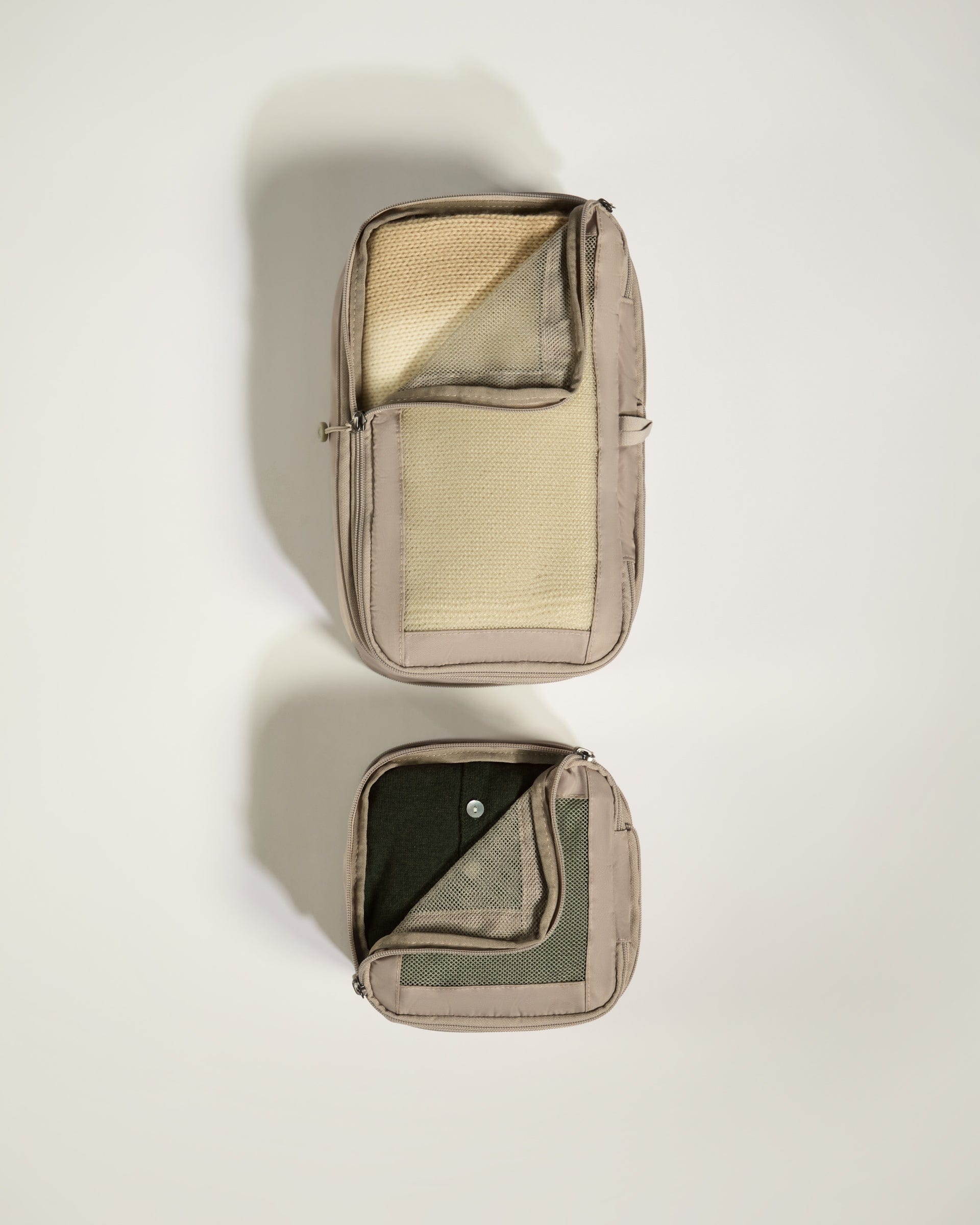 Packing Cubes in Taupe - Set of 2 - Image 2