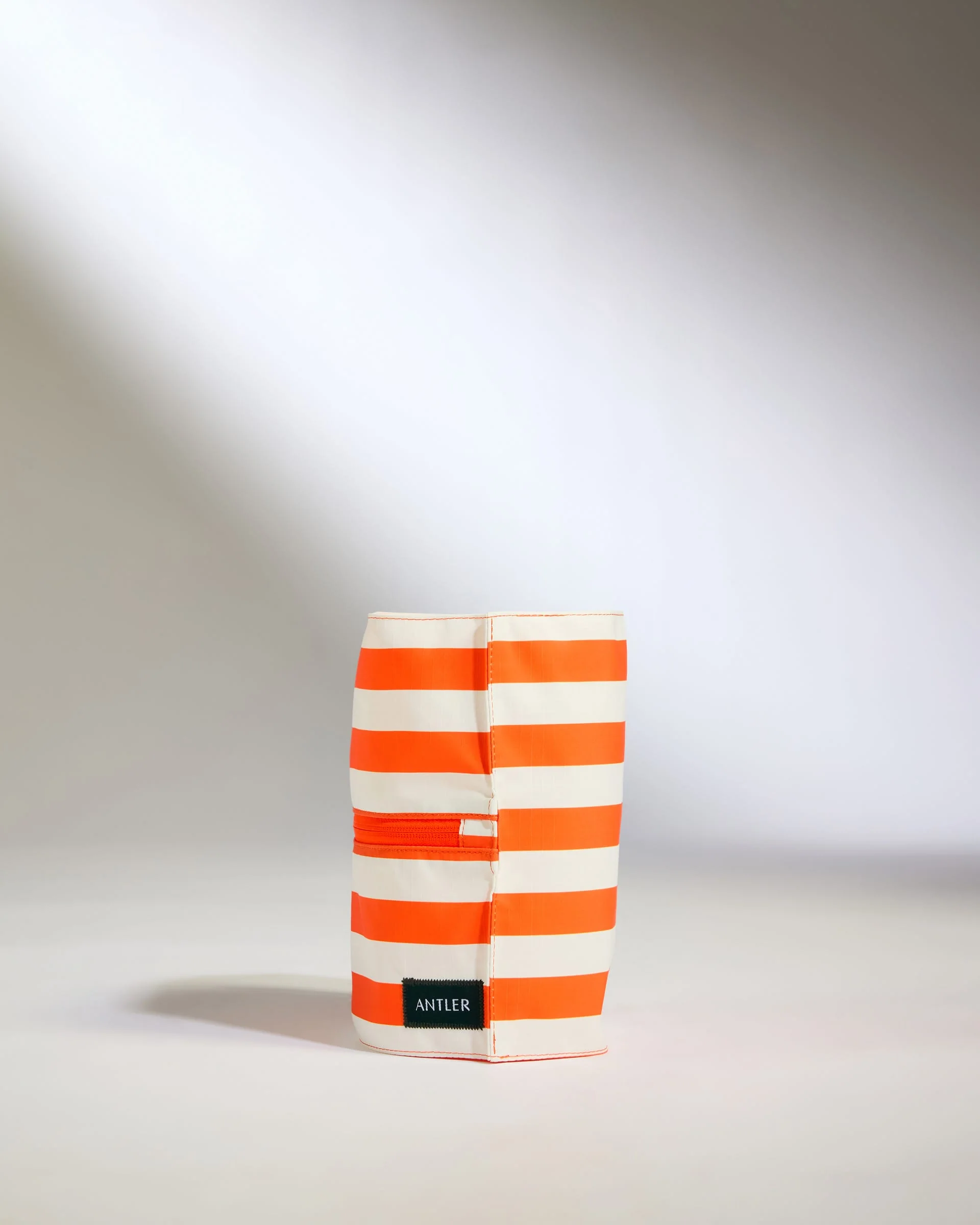 Stripe Poolside Pouch in Coral - Summer Capsule - Image 5