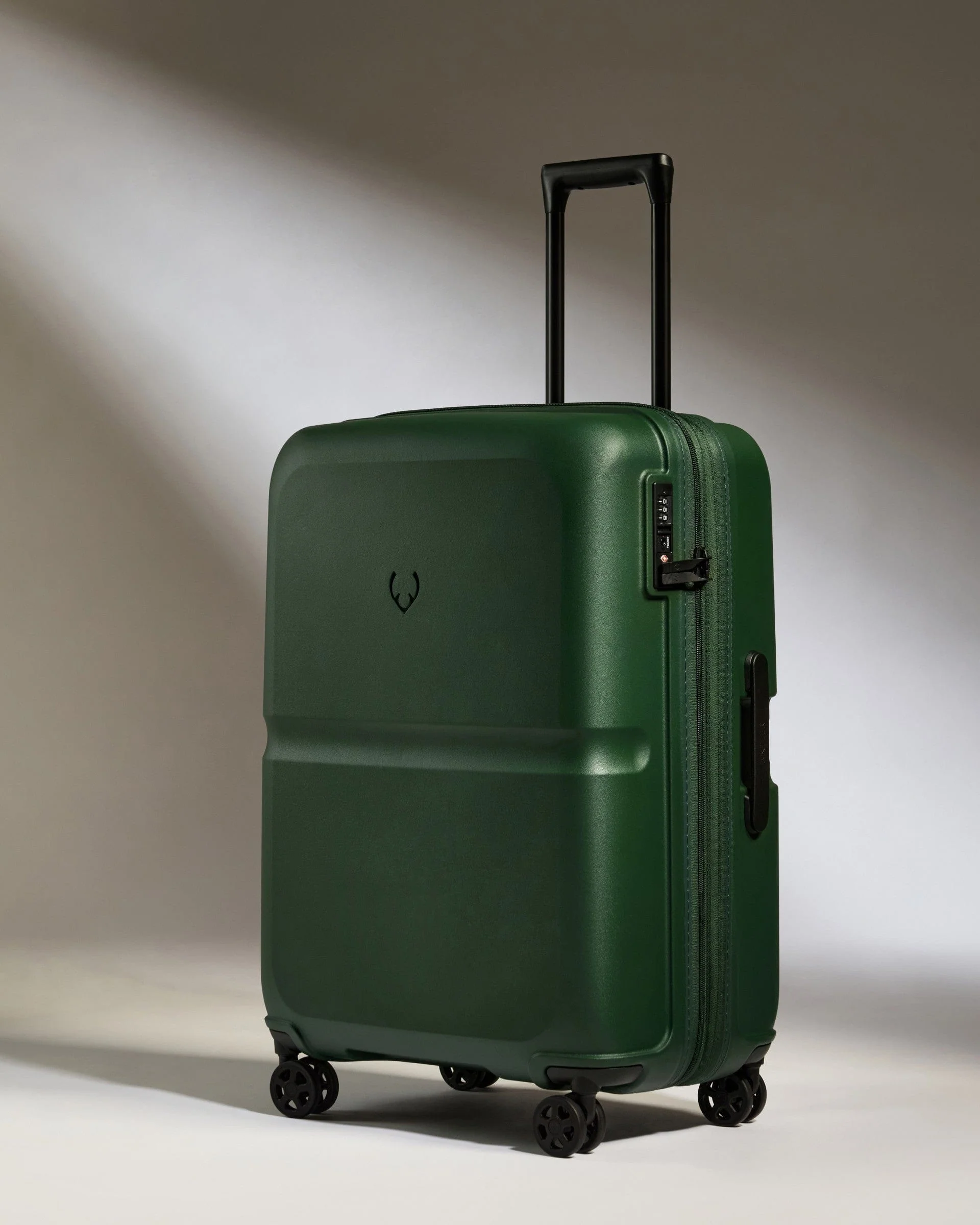 Suitcase Set in Antler Green - Single Stripe - Image 4