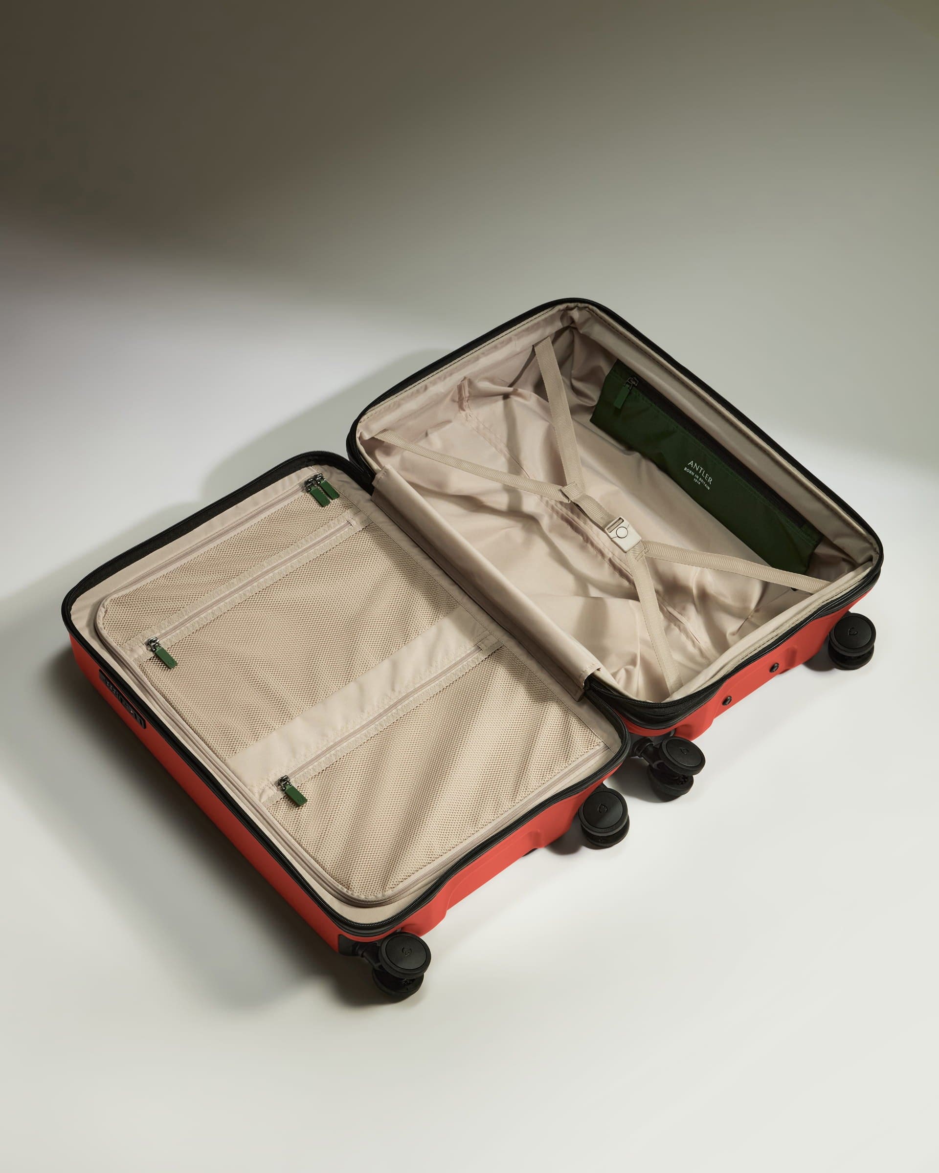 Suitcase Set in Buckthorn Red - Icon Stripe - Image 6