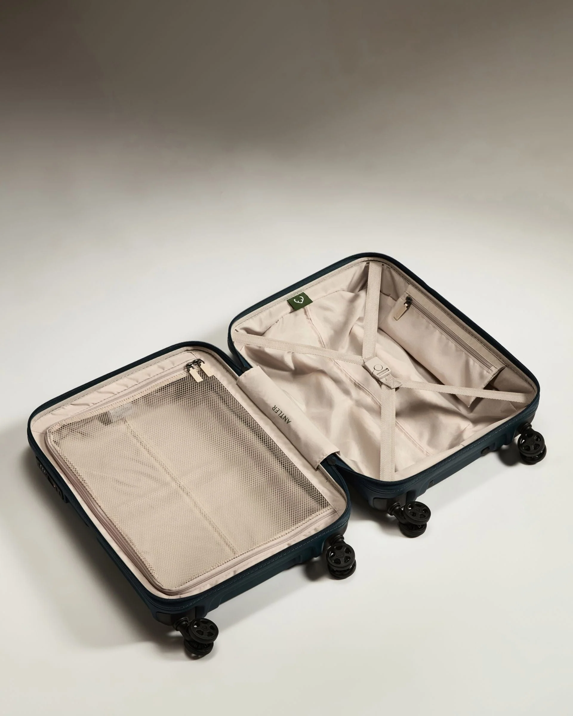 Cabin Suitcase in Indigo Blue - Single Stripe - Image 3