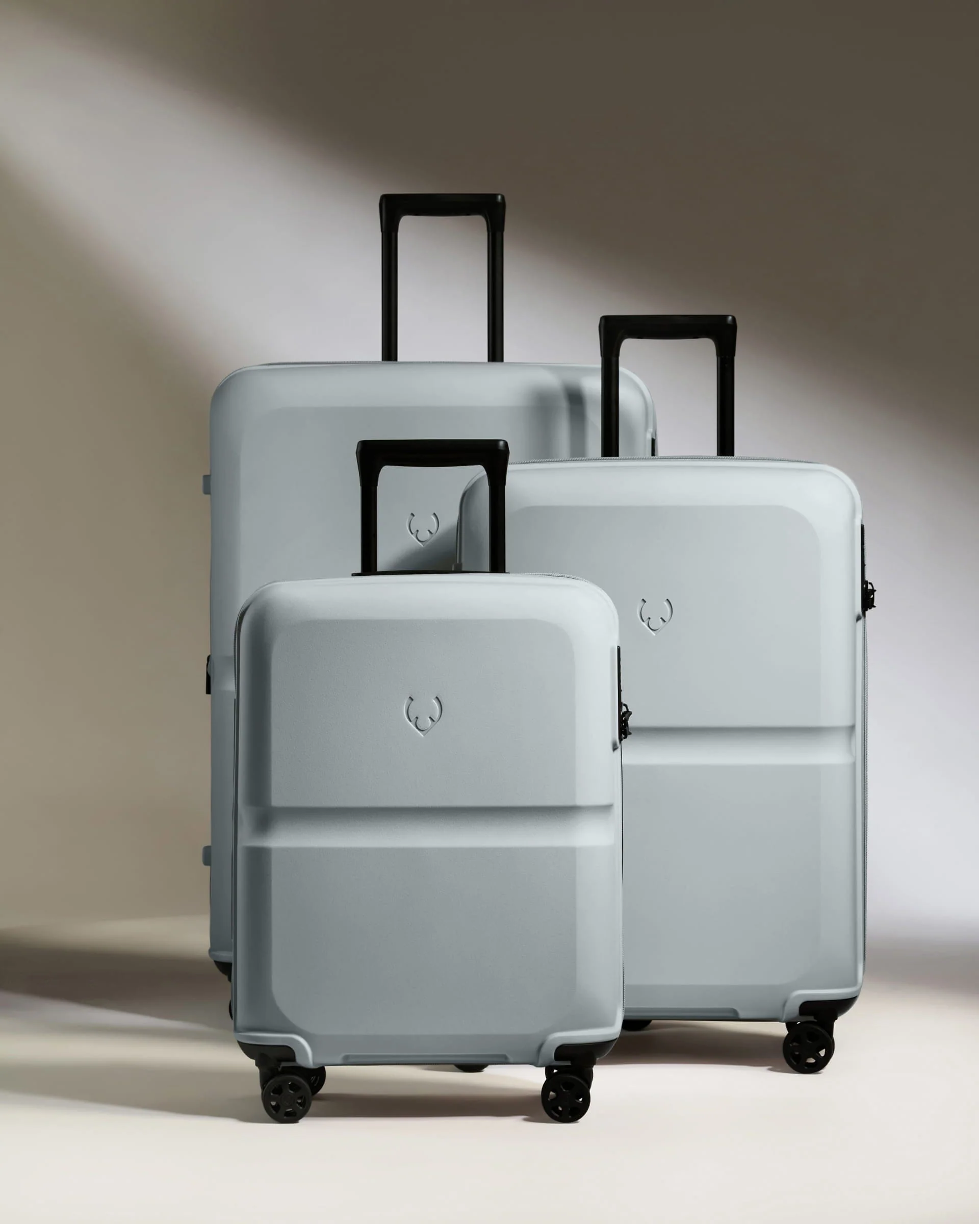 Suitcase Set in Salt Blue - Single Stripe - Image 3