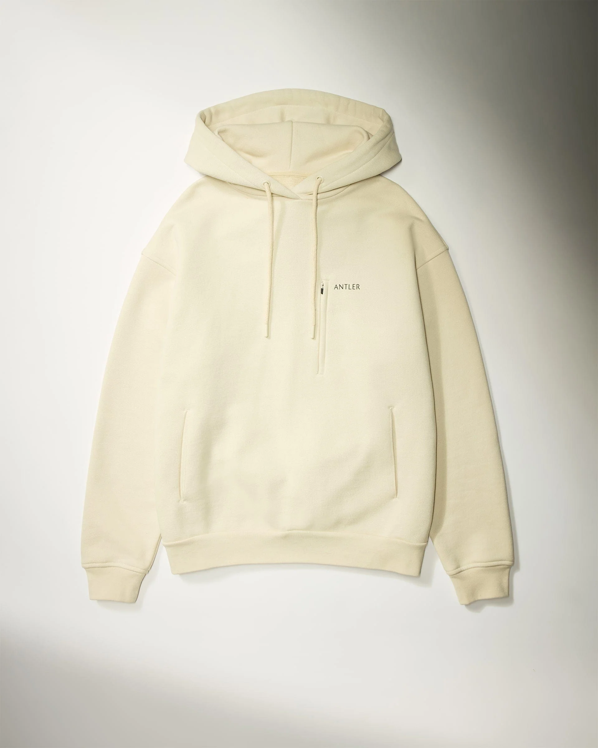 Travel Essential Hoodie in Cream - Image 2