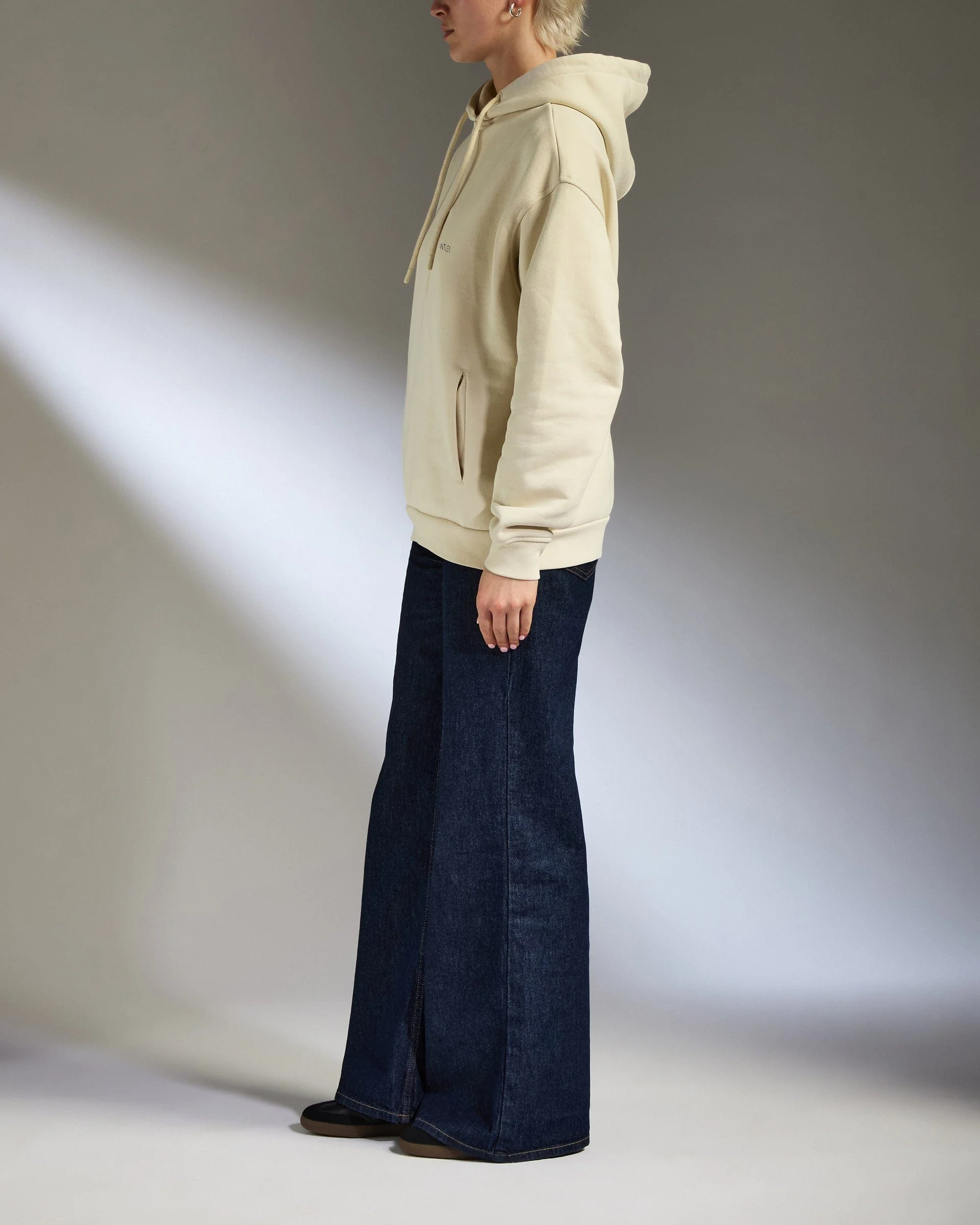 Travel Essential Hoodie in Cream - Image 5