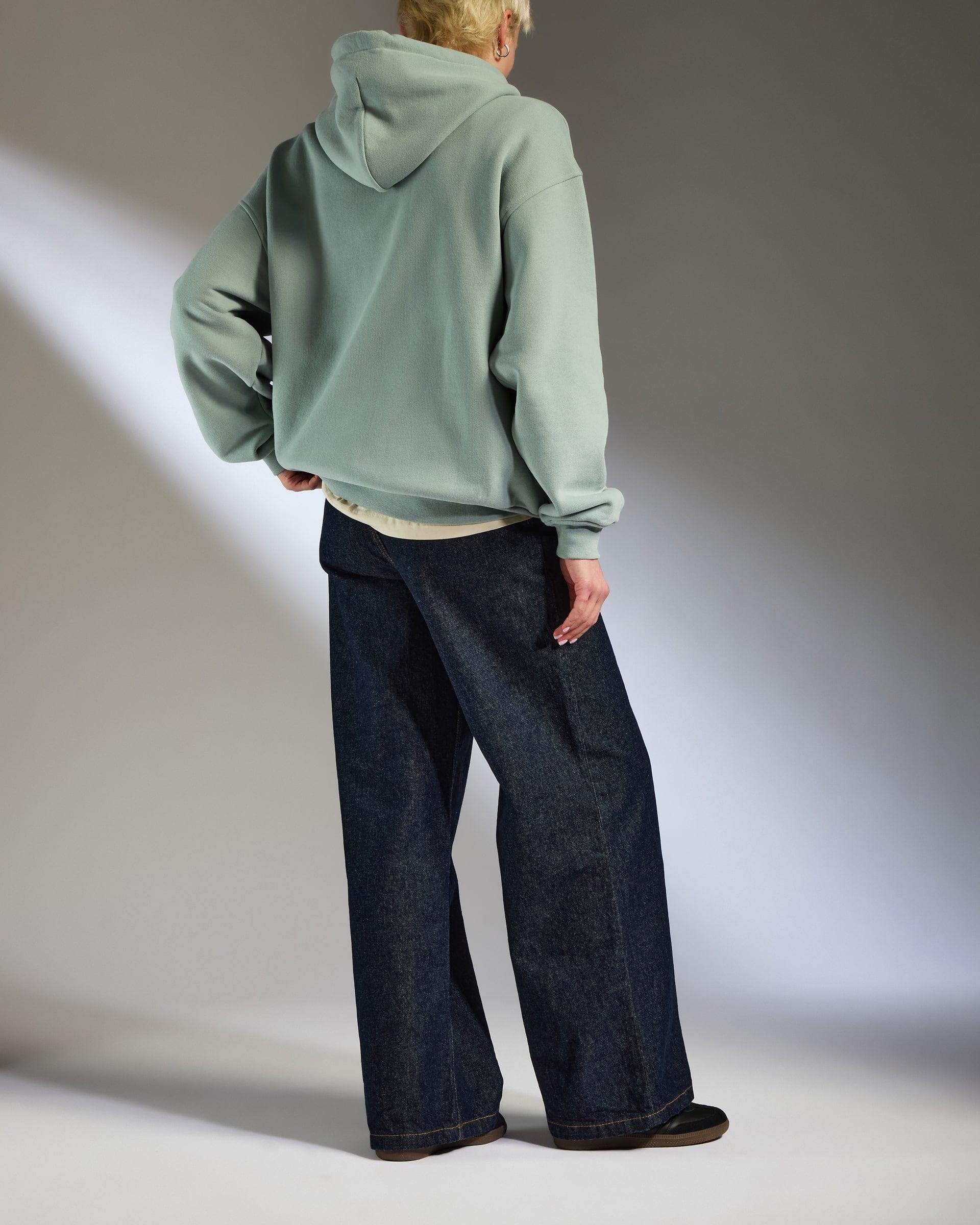 Travel Essential Hoodie in Mist Blue - Image 5