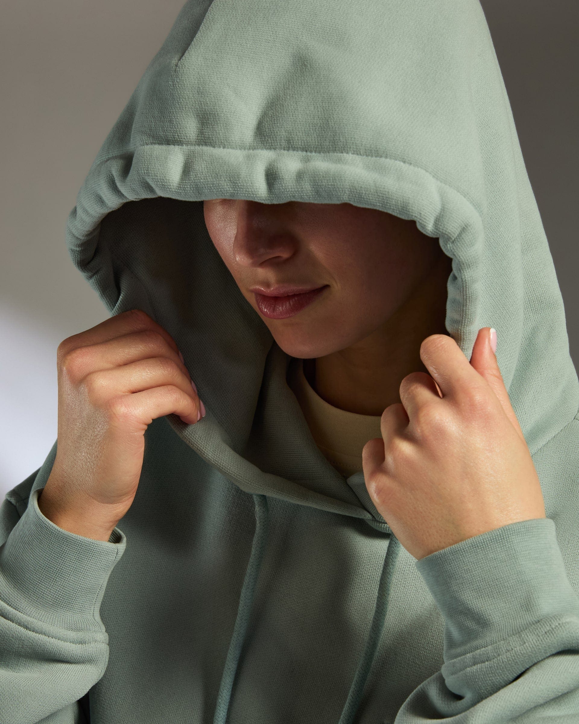 Travel Essential Hoodie in Mist Blue - Image 8