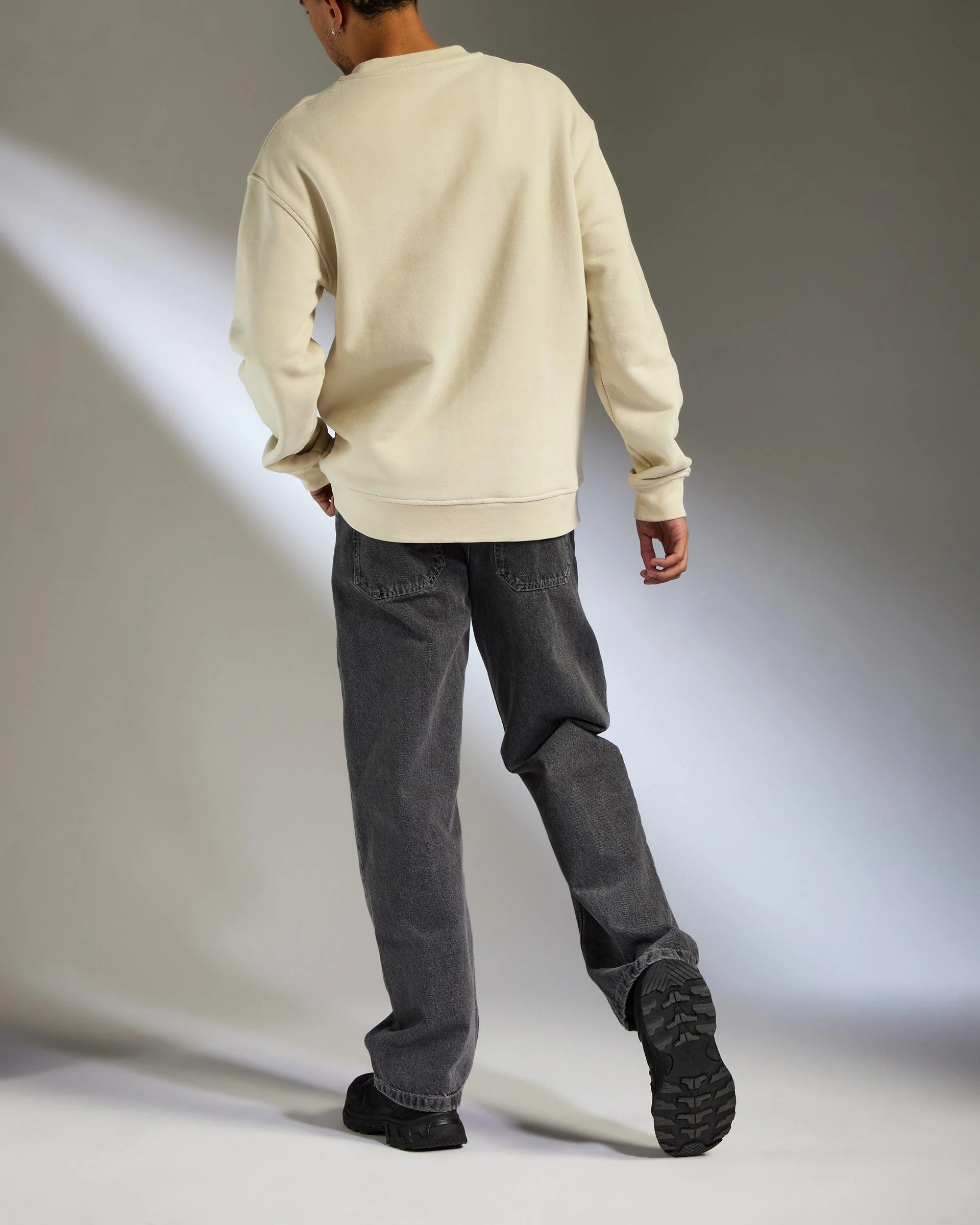 Travel Essential Sweatshirt in Cream - Image 5