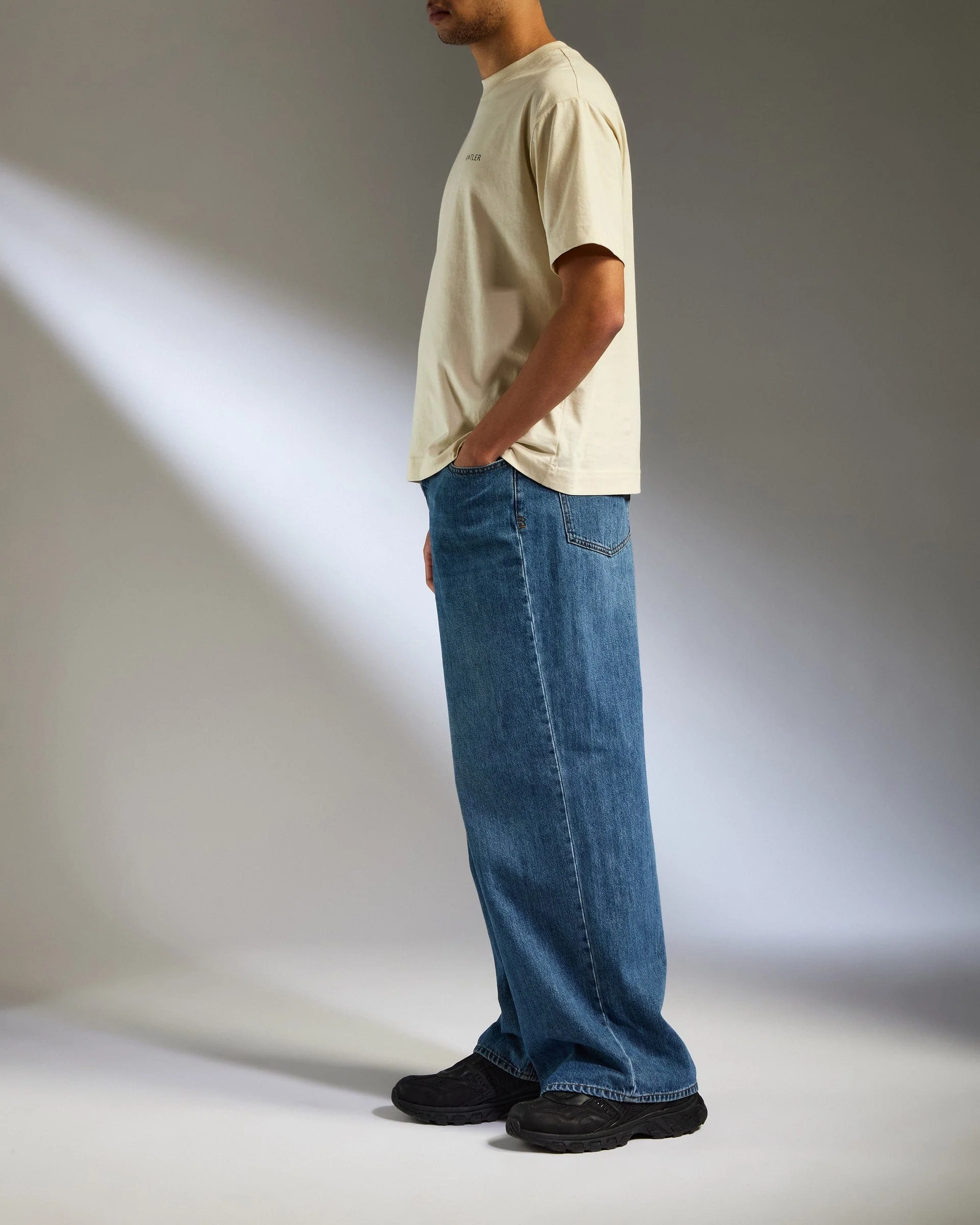 Travel Essential T-Shirt in Cream - Image 4