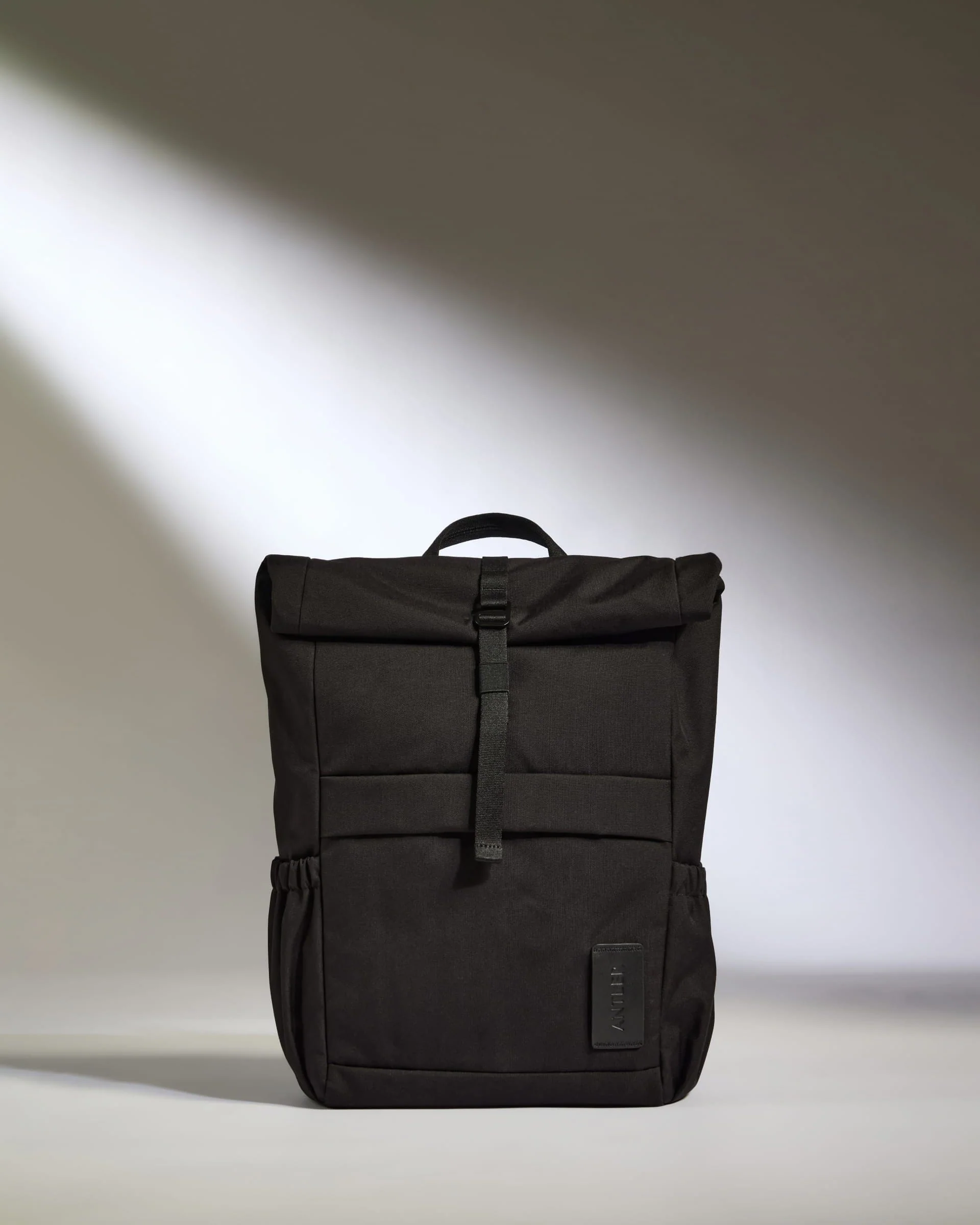 Urban Core Rolltop Backpack in Black - Image 6